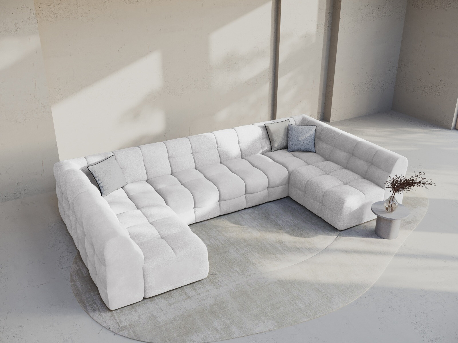 Ecksofa Fivtivu 105 (Magic Velvet 2239)