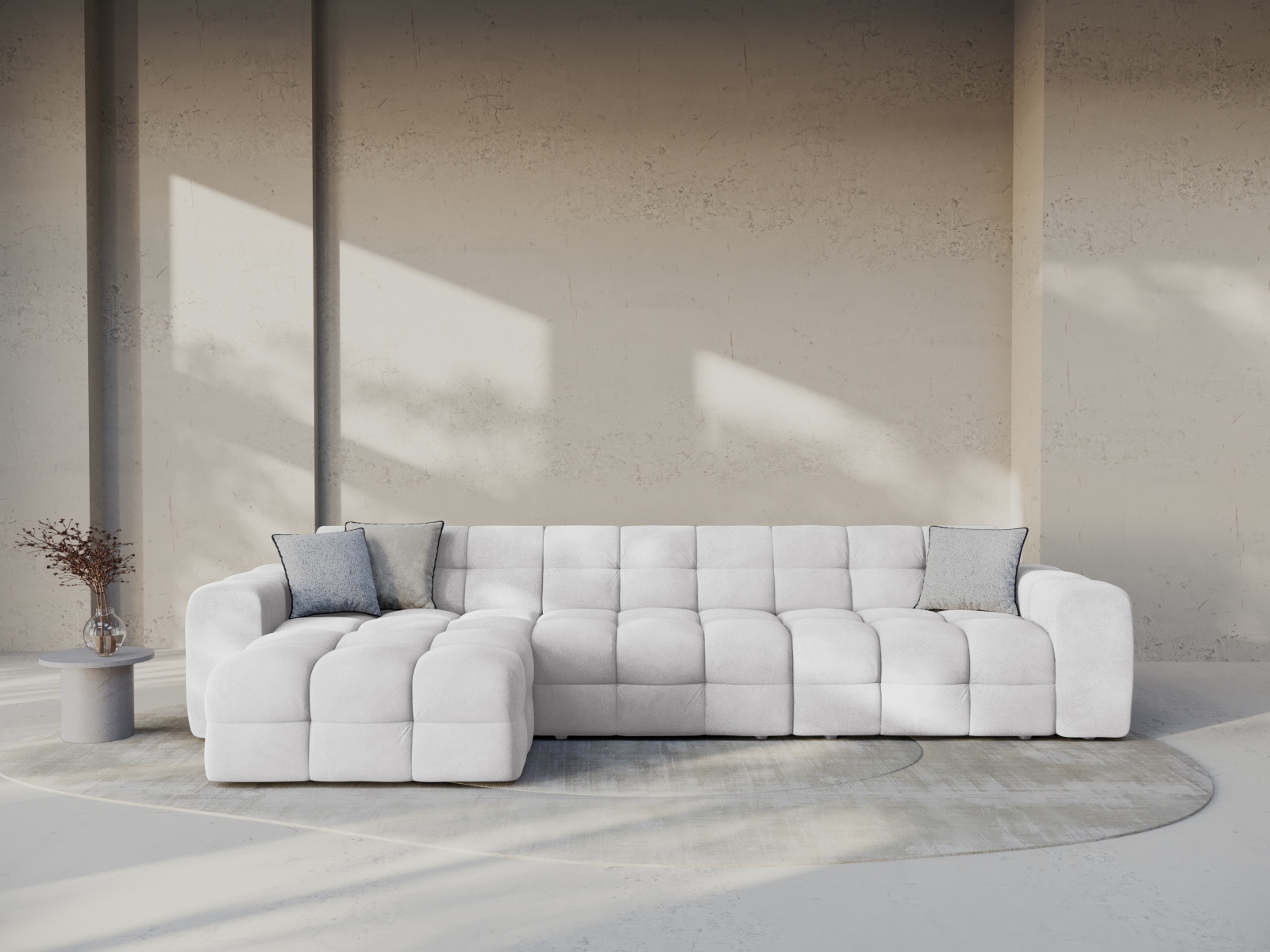 Ecksofa Fivtivu 106 (Magic Velvet 2239)