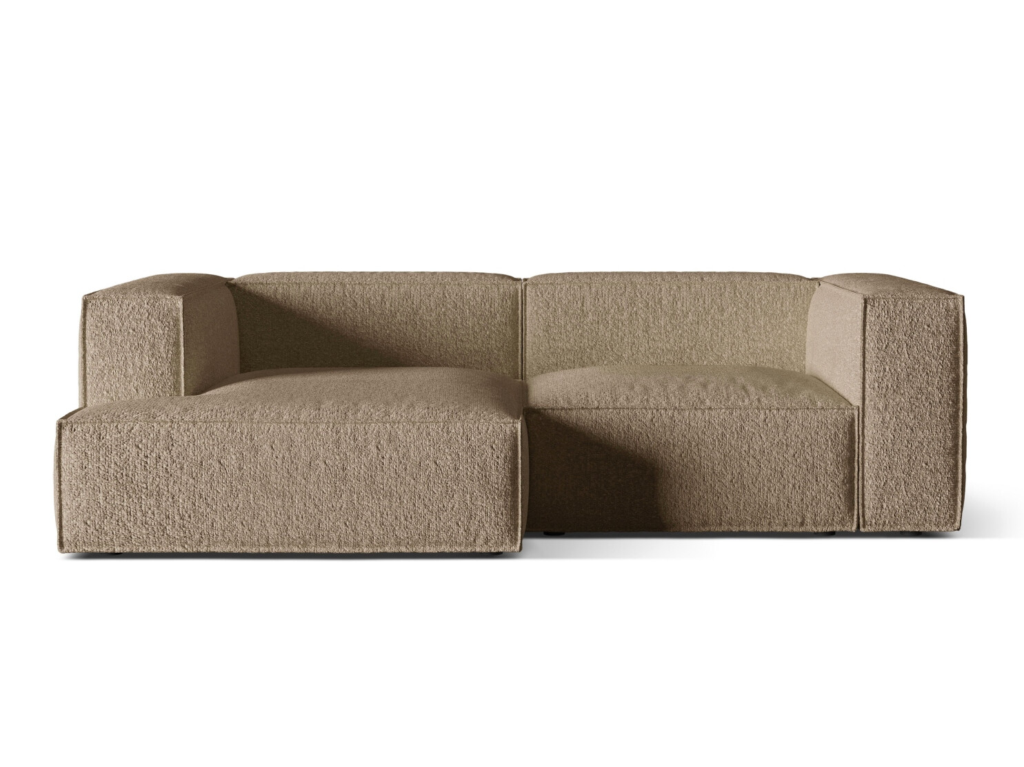 Modulares Ecksofa Beckley F119 (Monet Cappucinicht)