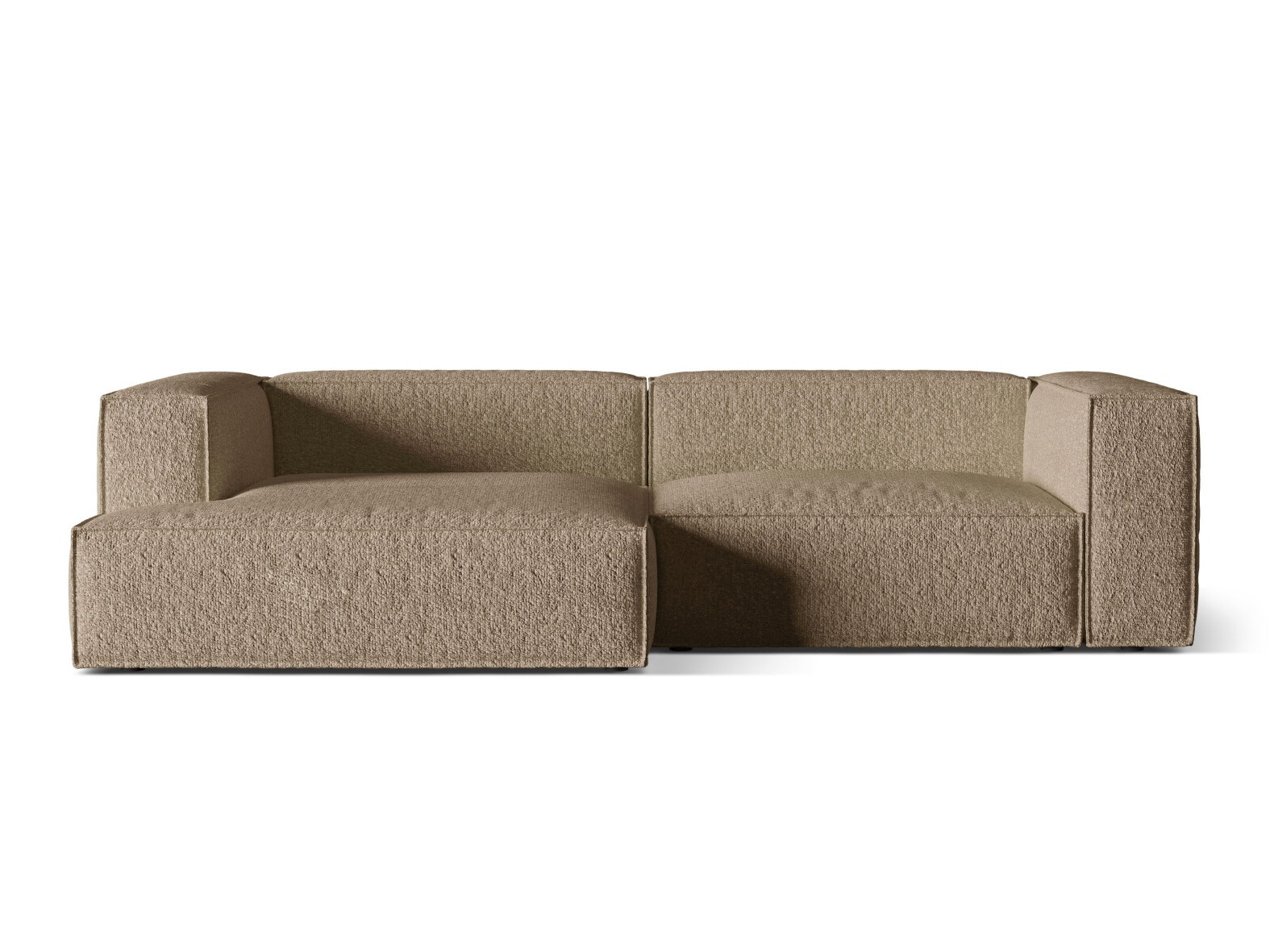 Modulares Ecksofa Beckley F120 (Monet Cappucinicht)