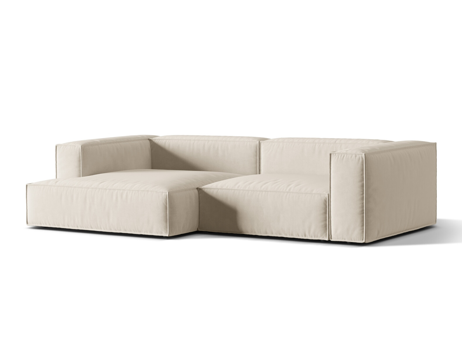 Modulares Ecksofa Beckley F120 (Paris Cream)