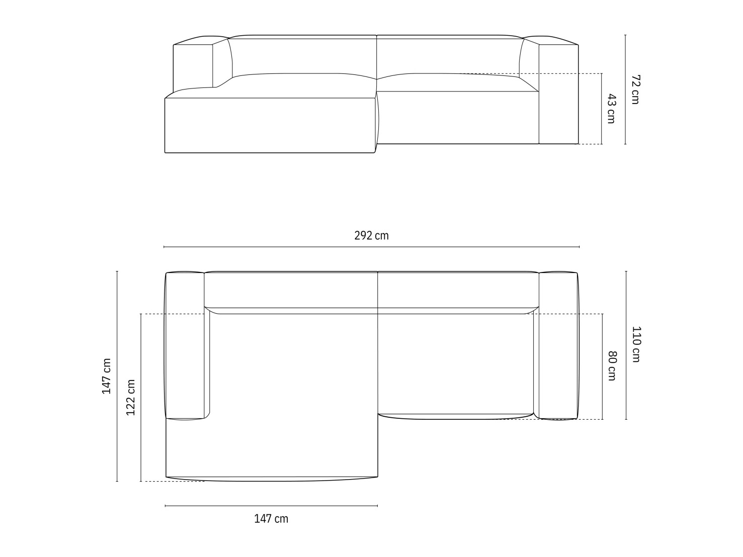 Modulares Ecksofa Sonsore 114 (Liberty 22)
