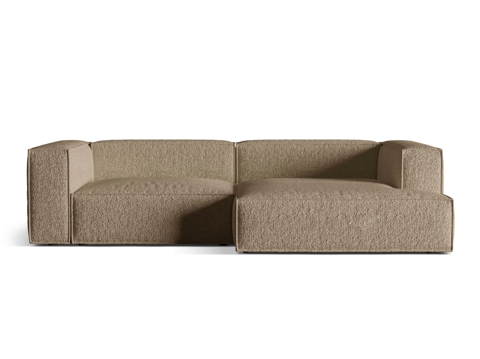 Modulares Ecksofa Sonsore 114 (Monet Cappucinein)