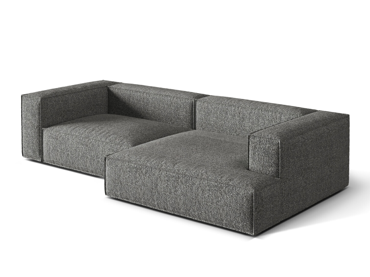 Modulares Ecksofa Sonsore 114 (Monet Graphite)