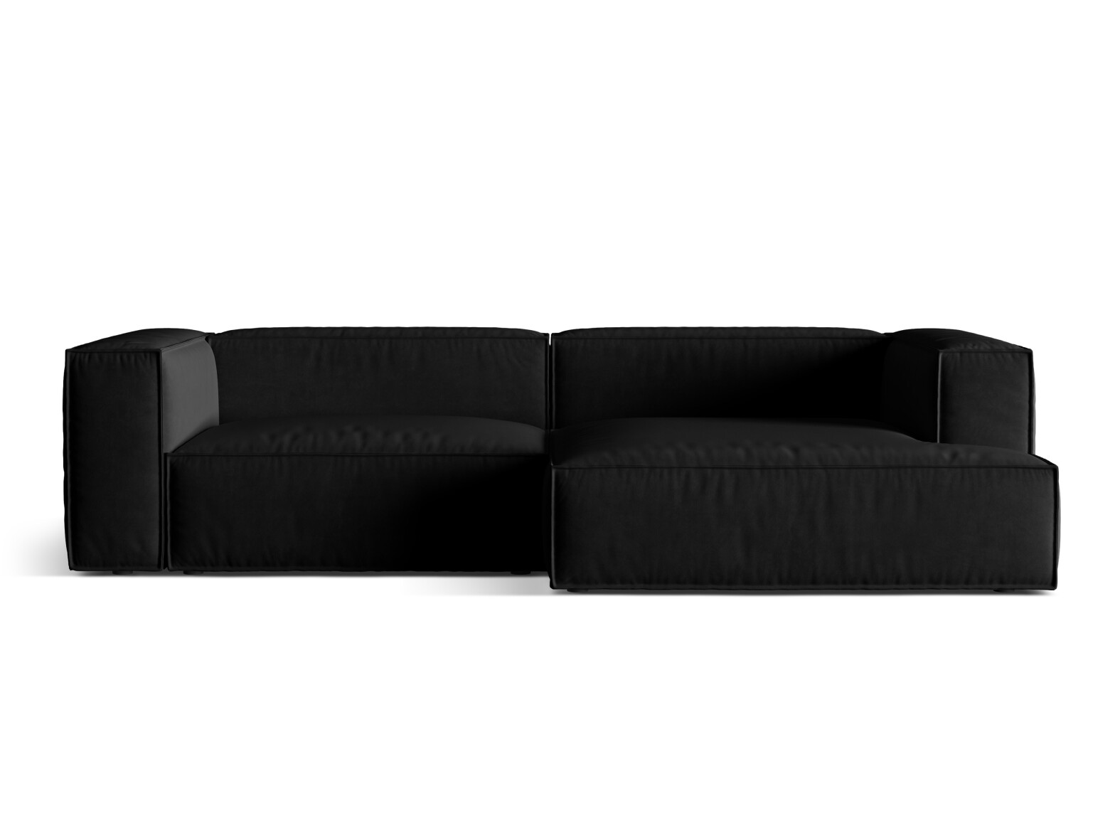 Modulares Ecksofa Sonsore 114 (Paris Black)