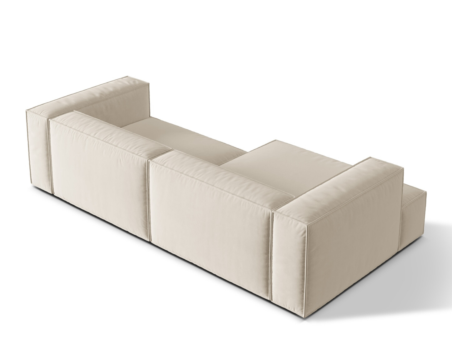 Modulares Ecksofa Sonsore 114 (Paris Cream)