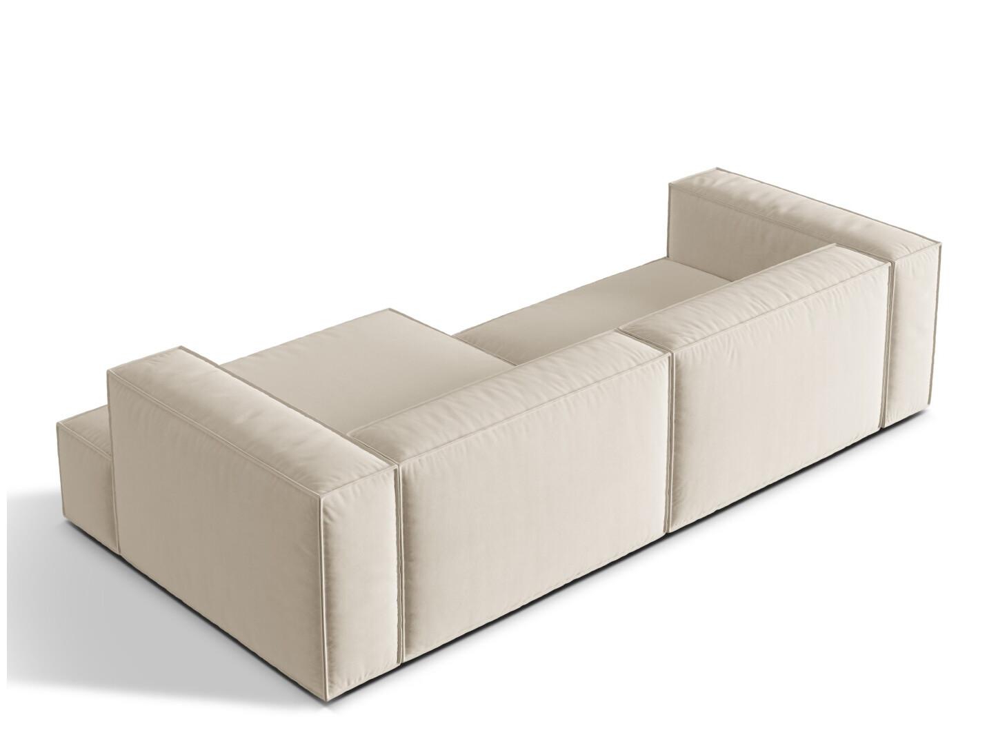 Modulares Ecksofa Sonsore 114 (Paris Cream)