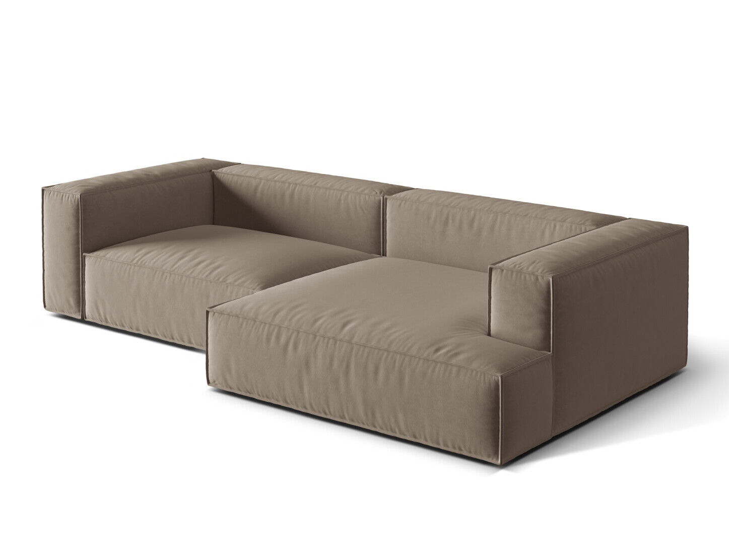 Modulares Ecksofa Sonsore 114 (Paris Khaki)