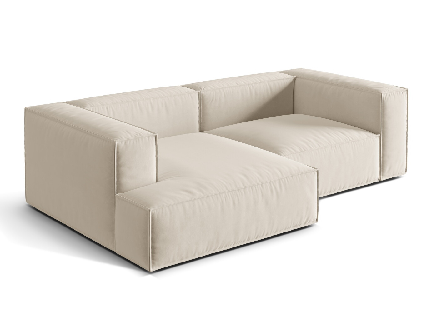 Modulares Ecksofa Beckley F119 (Paris Cream)