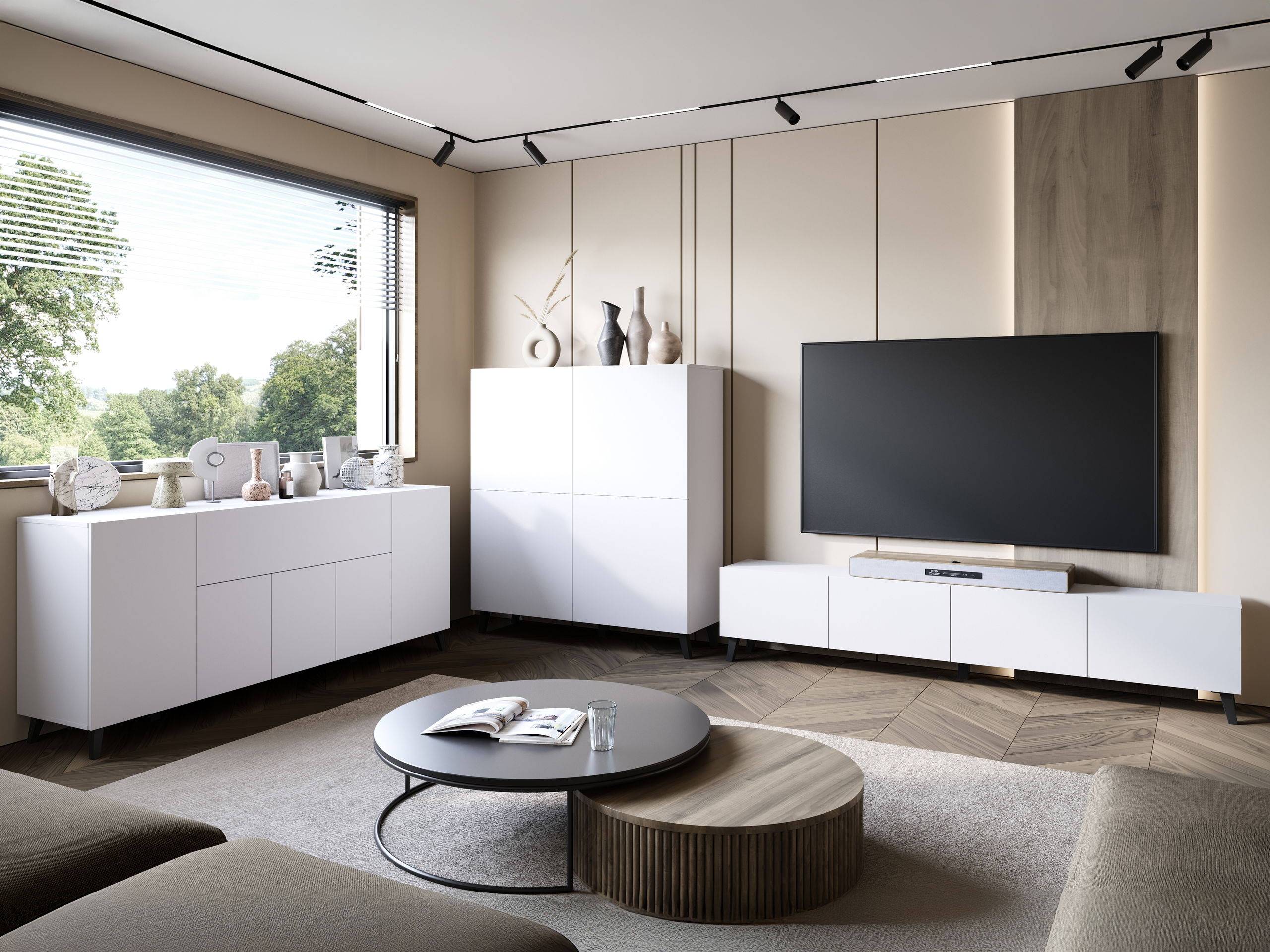 Wohnzimmer-Set Levtive 104