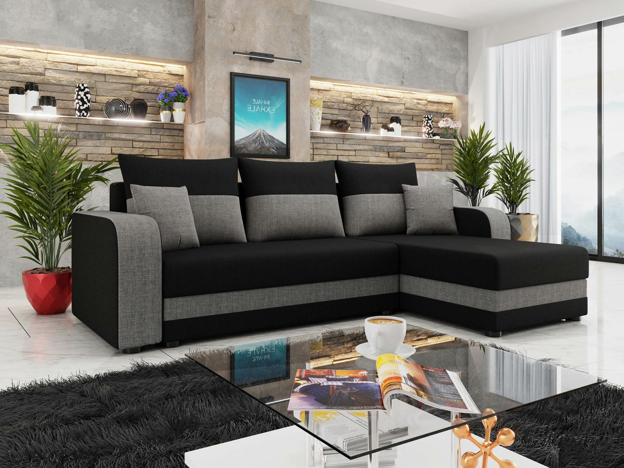 Ecksofa SD2879 mit beschädigter verpackung