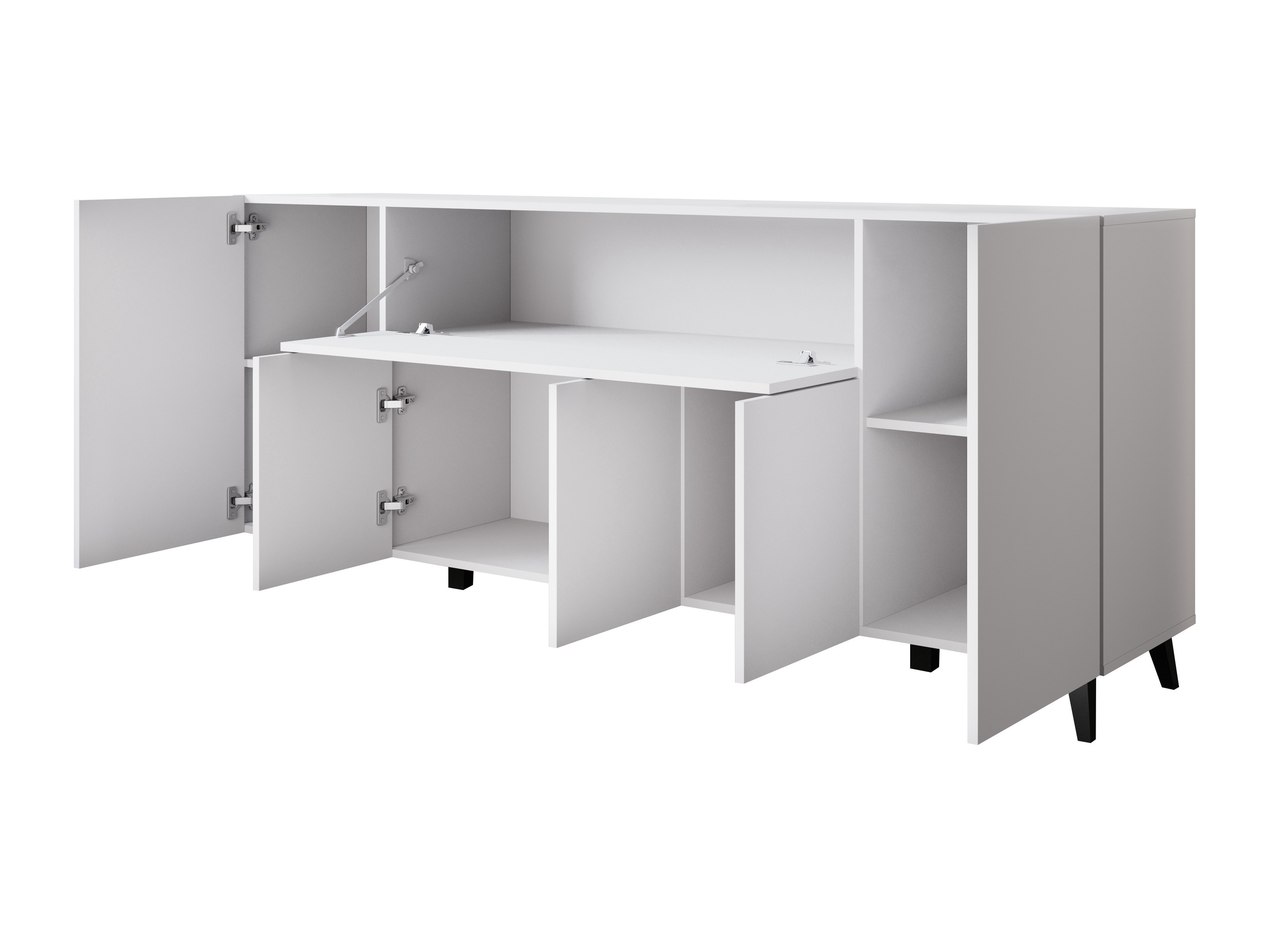 Wohnzimmer-Set Levtive 104 (Graphit)