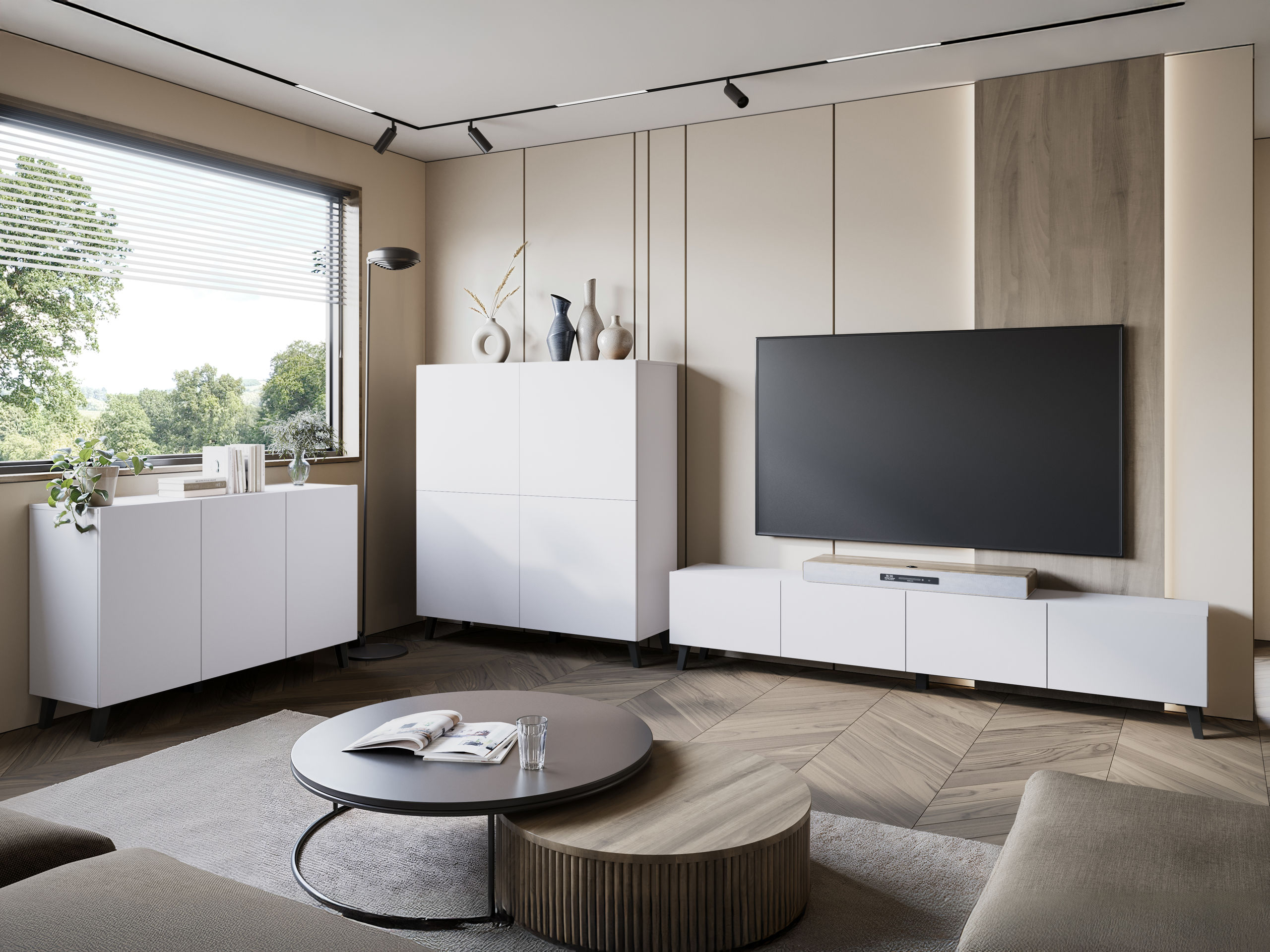 Wohnzimmer-Set Levtive 105