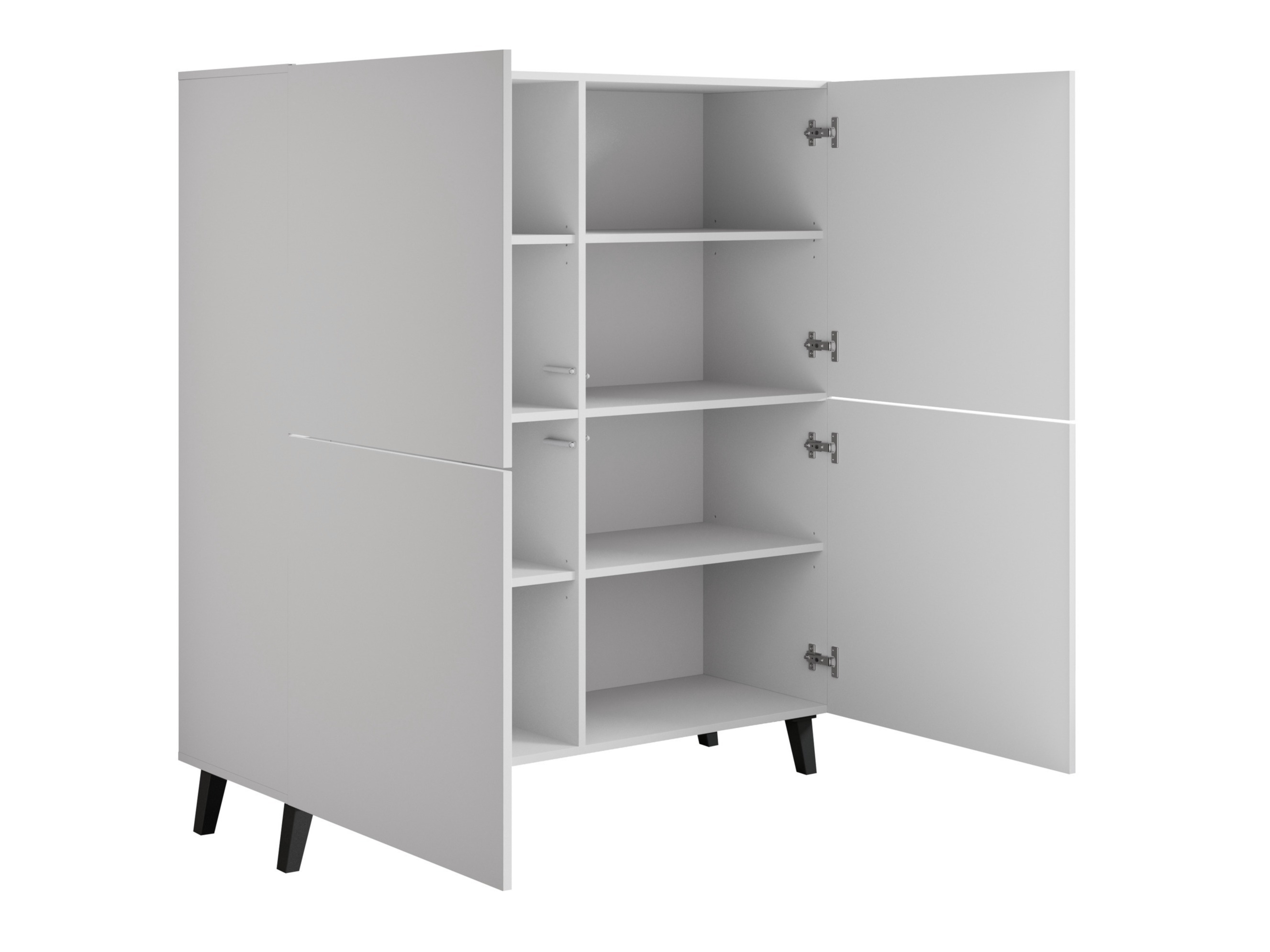 Wohnzimmer-Sets Levtive 104 (Matera grau + Kastanienholzoptik)