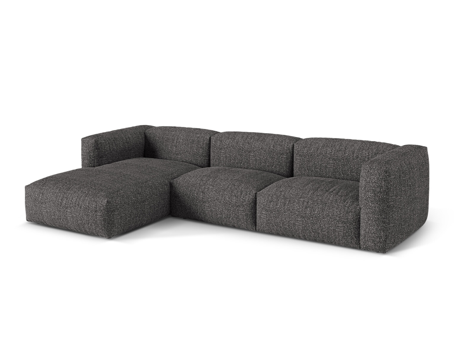 Modulares Ecksofa Sorcoro 120 (Monet Anthracite)