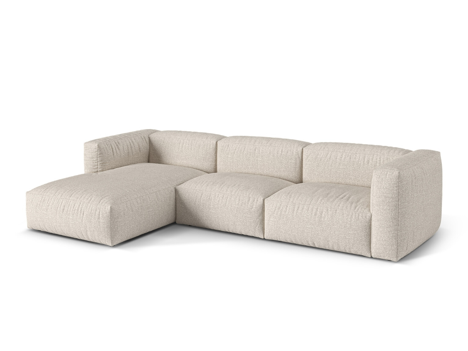 Modulares Ecksofa Sorcoro 120 (Monet Sand)
