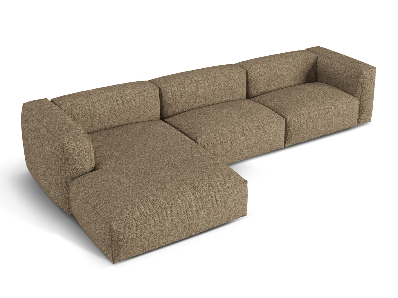 Modulares Ecksofa Sorcoro 120 (Monet Cappucinein)