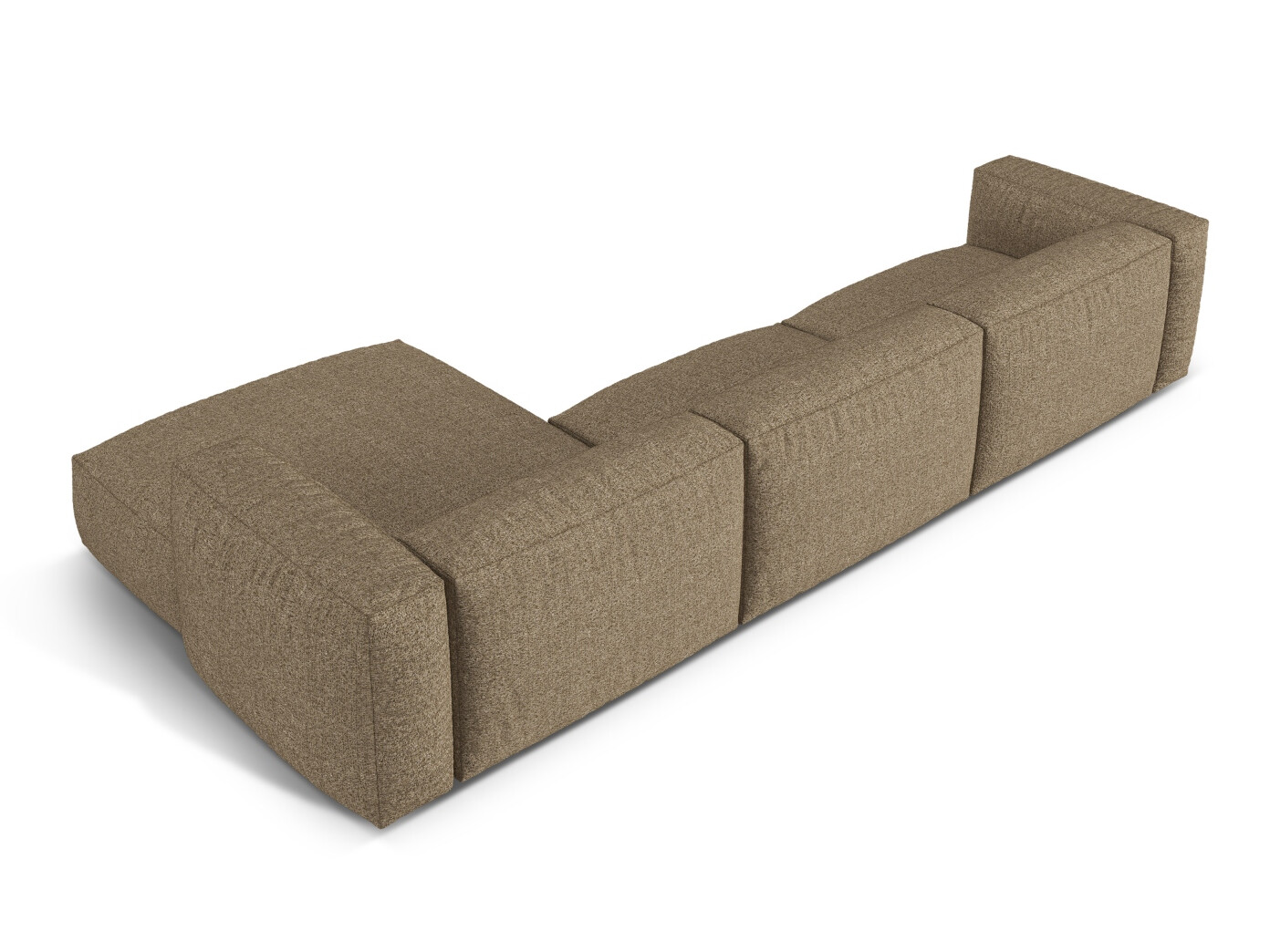 Modulares Ecksofa Sorcoro 120 (Monet Cappucinicht)