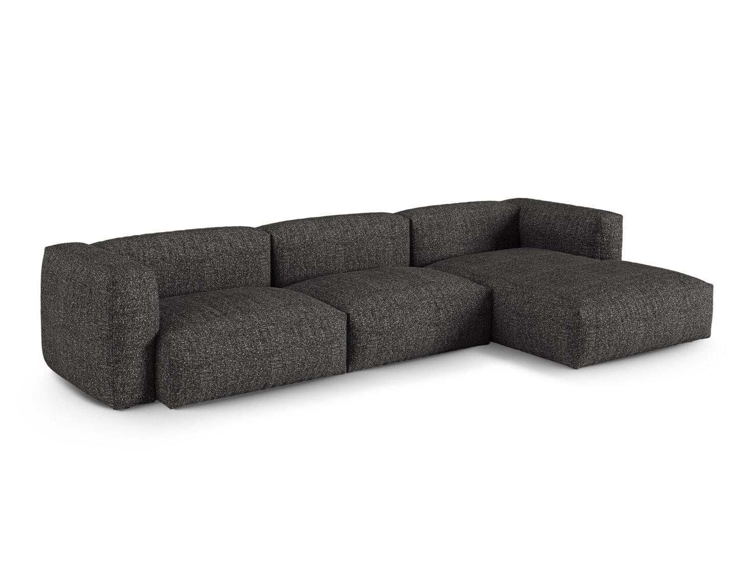 Modulares Ecksofa Sorcoro 121 (Monet Anthracite)