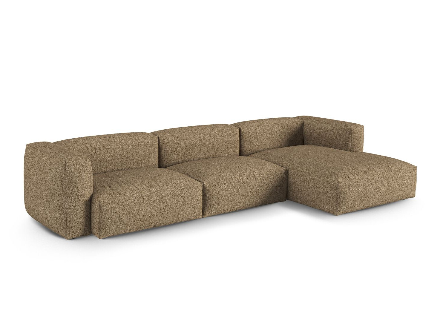 Modulares Ecksofa Sorcoro 121 (Monet Cappucinicht)