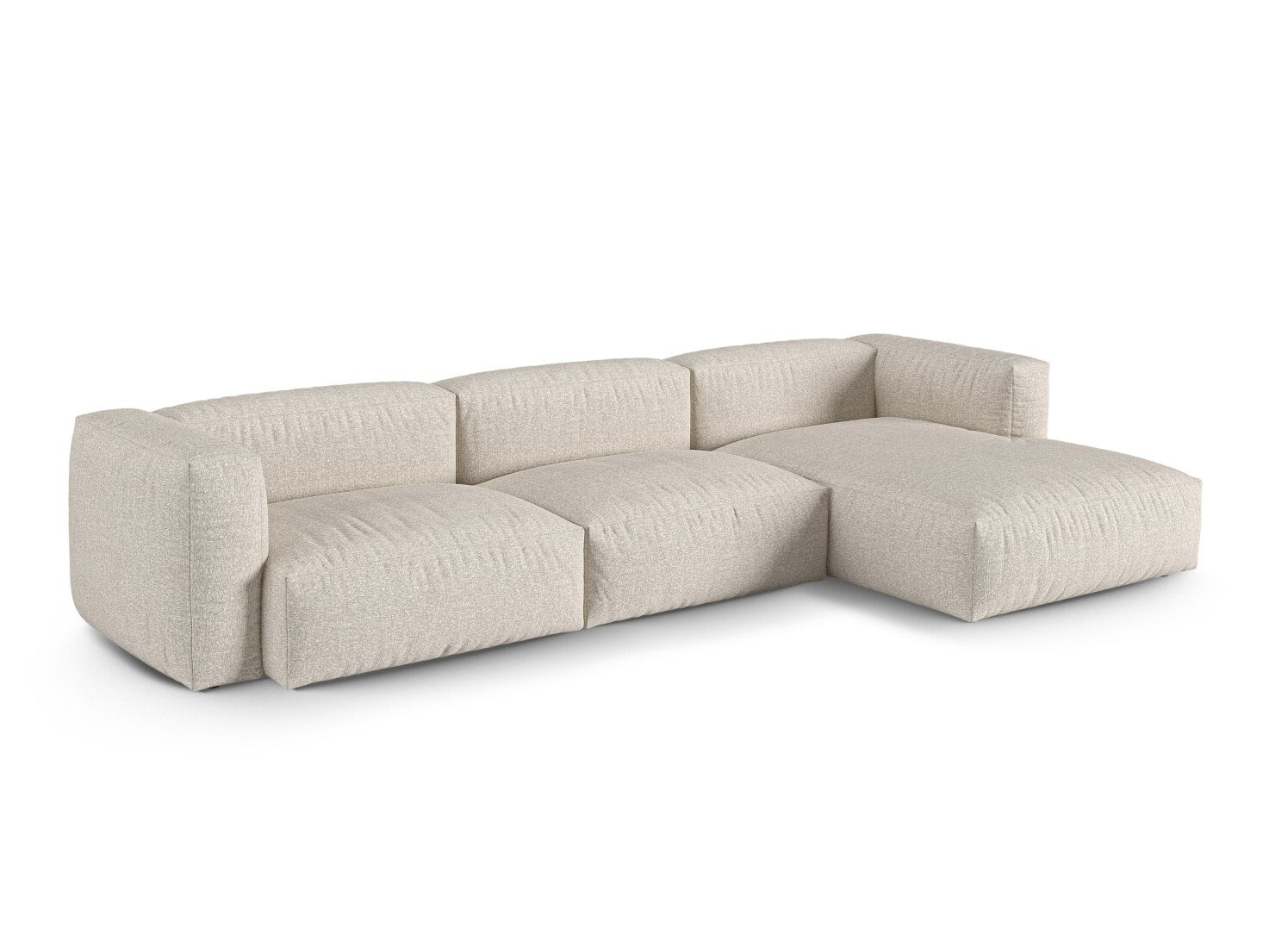 Modulares Ecksofa Sorcoro 121 (Monet Sand)