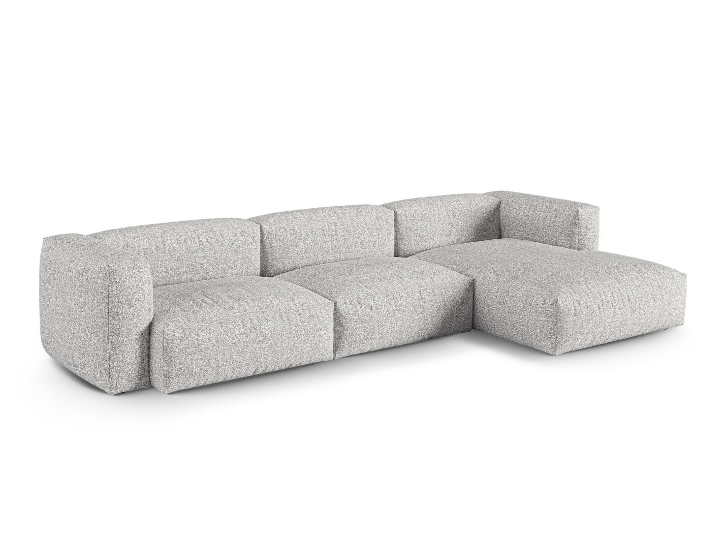 Modulares Ecksofa Sorcoro 121 (Monet Silver)
