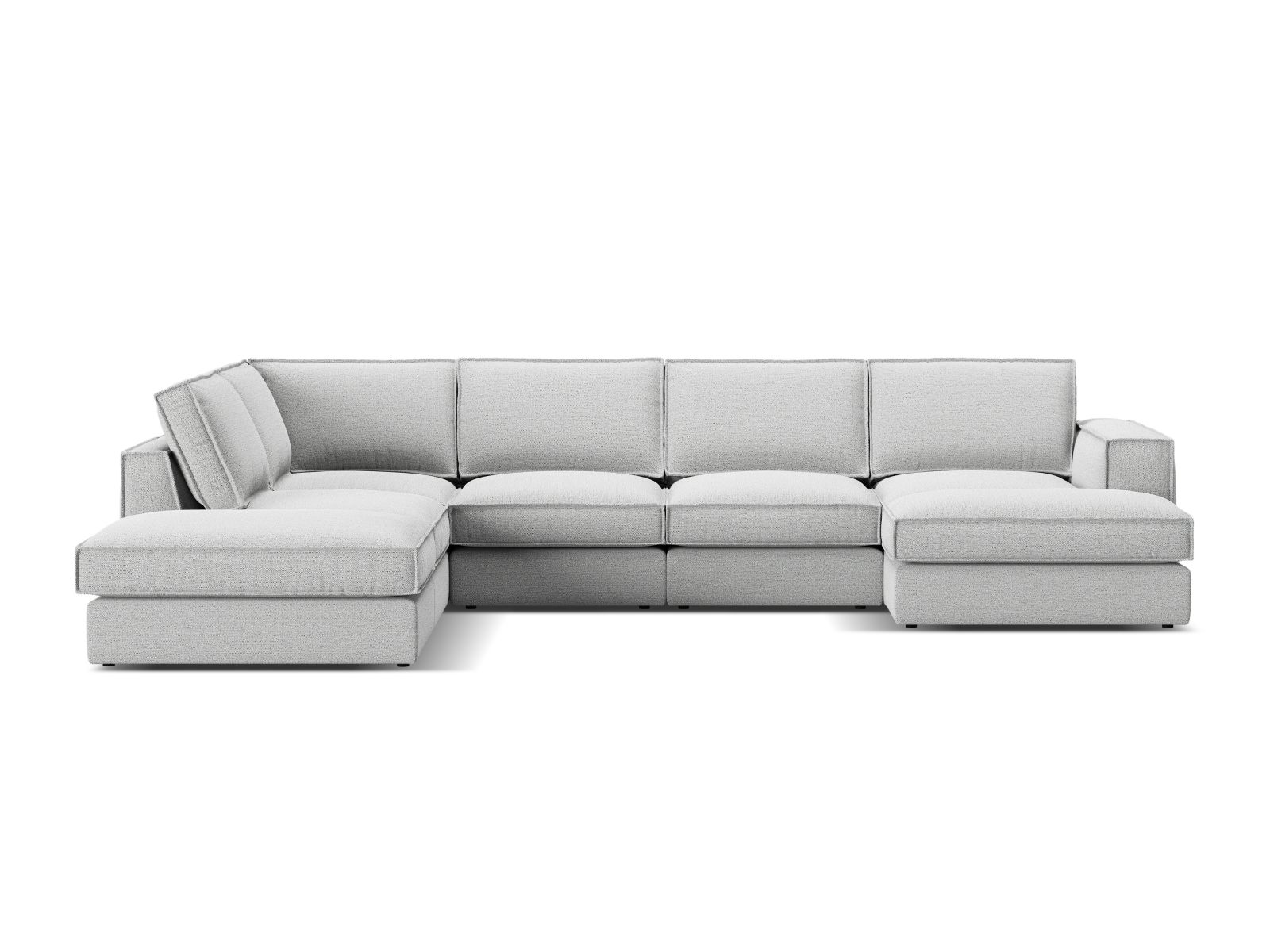 Modulares Ecksofa Dalodei 114 (Babel Light grey)