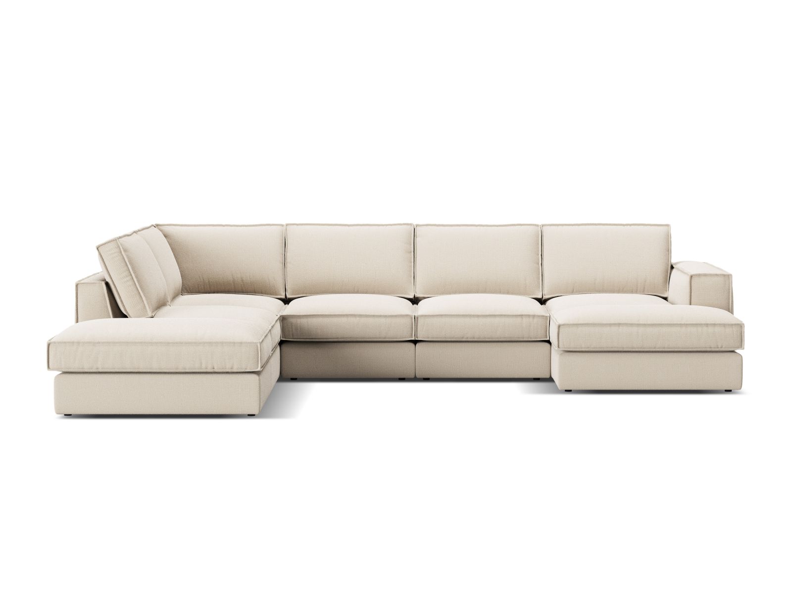 Modulares Ecksofa Dalodei 114 (Babel Toffee)