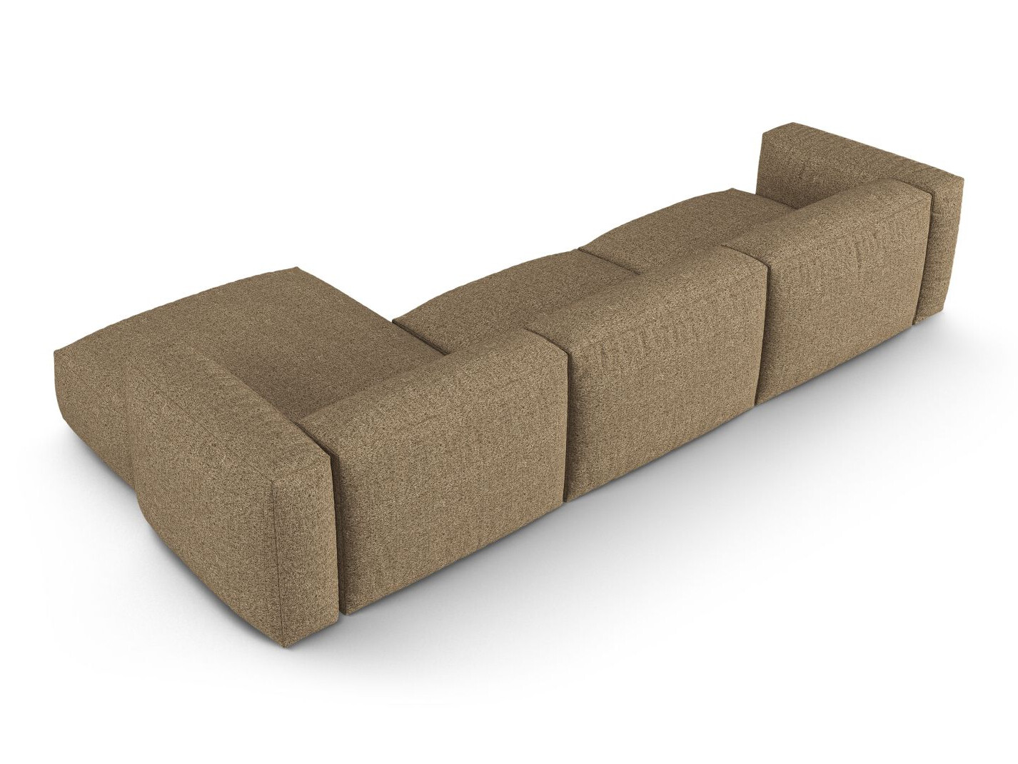 Modulares Ecksofa Sorcoro 121 (Monet Cappucinicht)