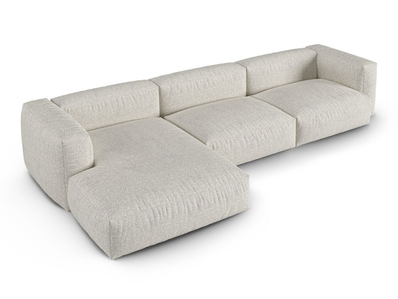 Modulares Ecksofa Sorcoro 121 (Monet Pearl)