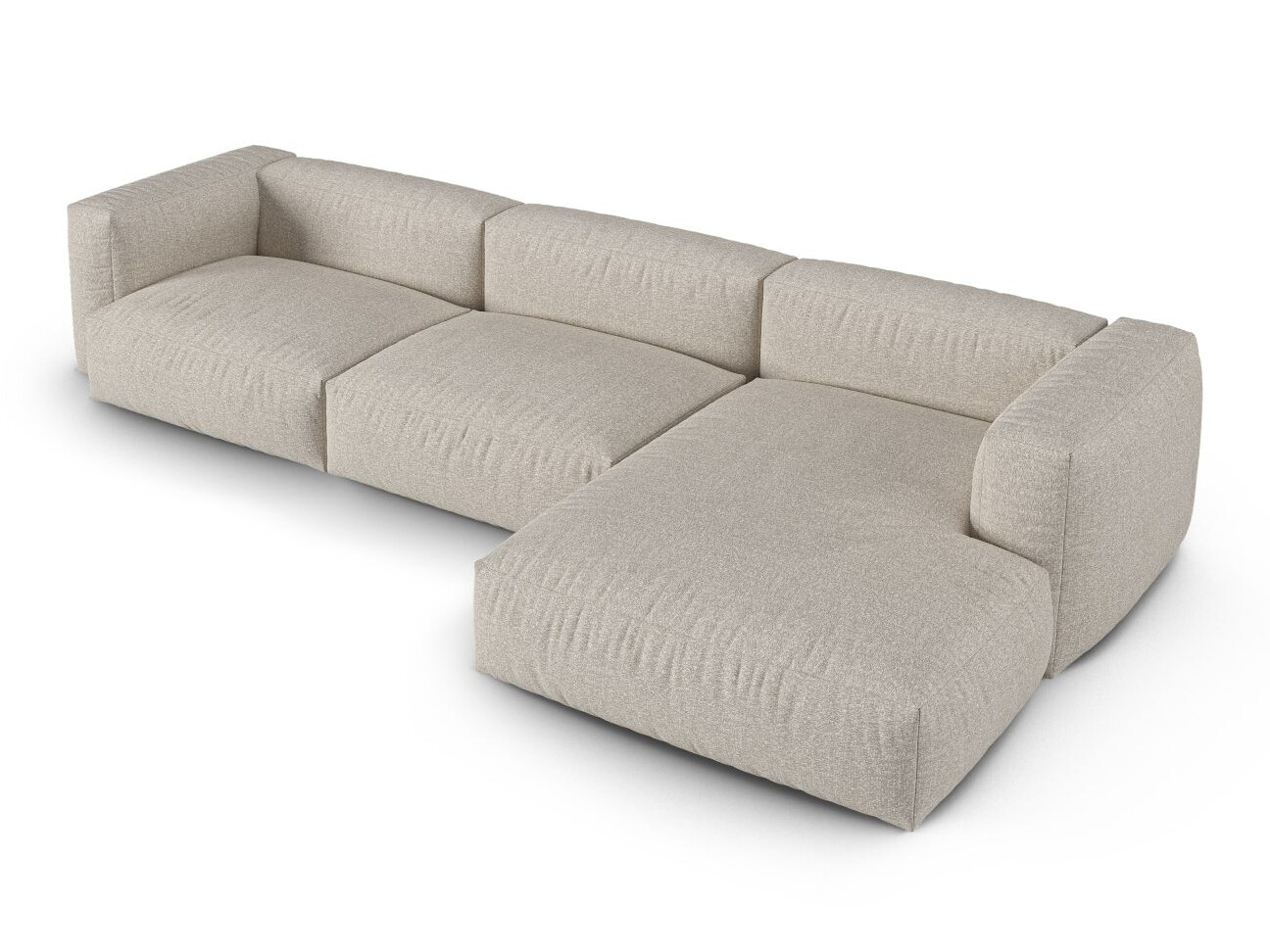 Modulares Ecksofa Sorcoro 121 (Monet Sand)