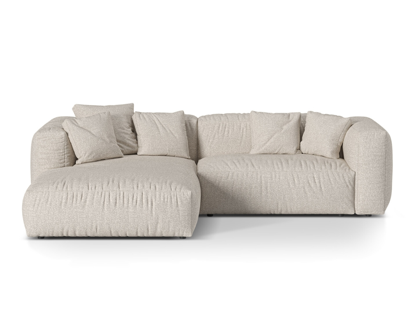Modulares Ecksofa Sorcoro 122 (Monet Sand)