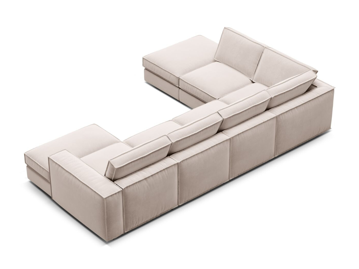 Modulares Ecksofa Dalodei 114 (Salvador 01)