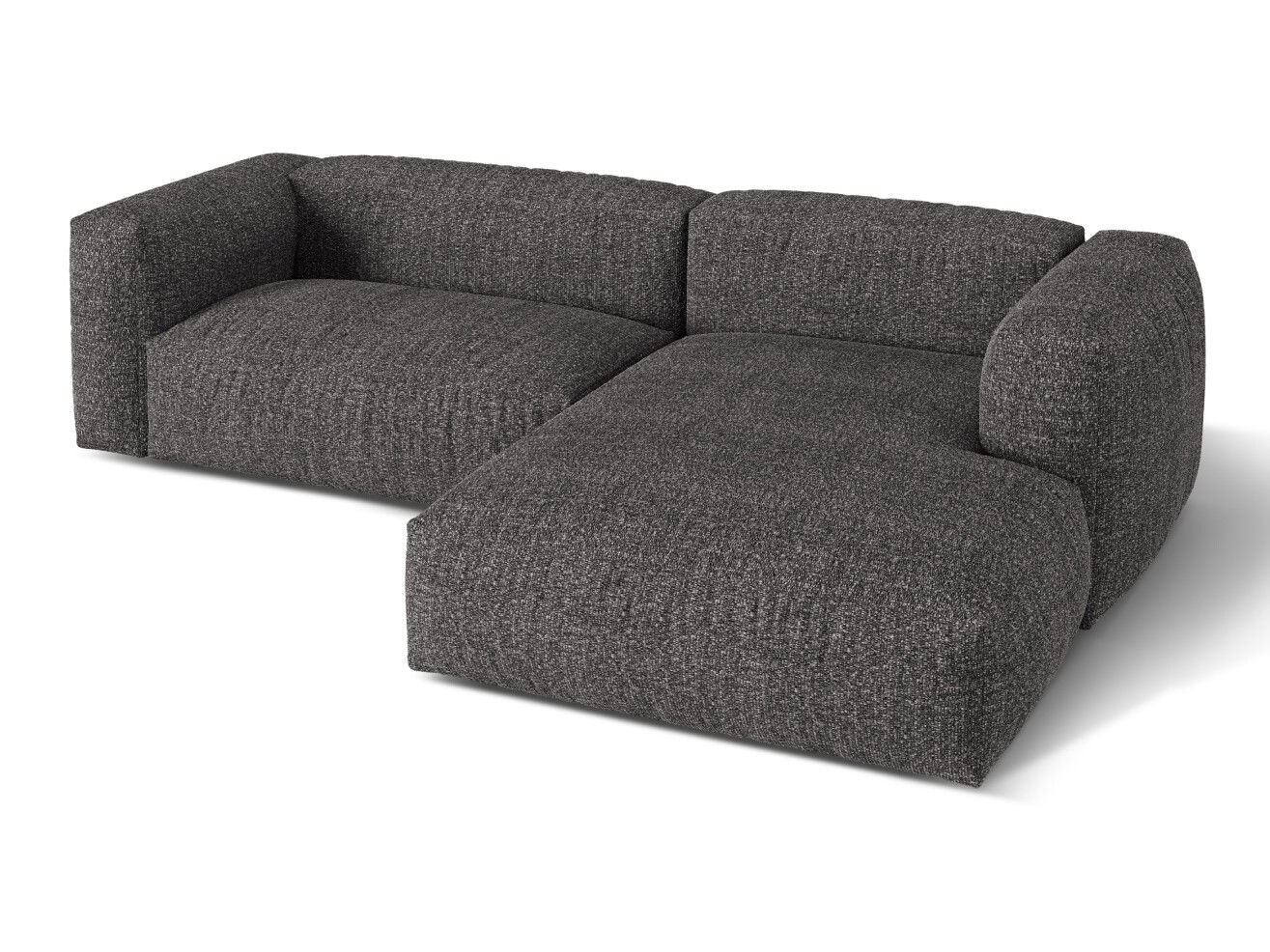 Modulares Ecksofa Sorcoro 122 (Monet Anthracite)