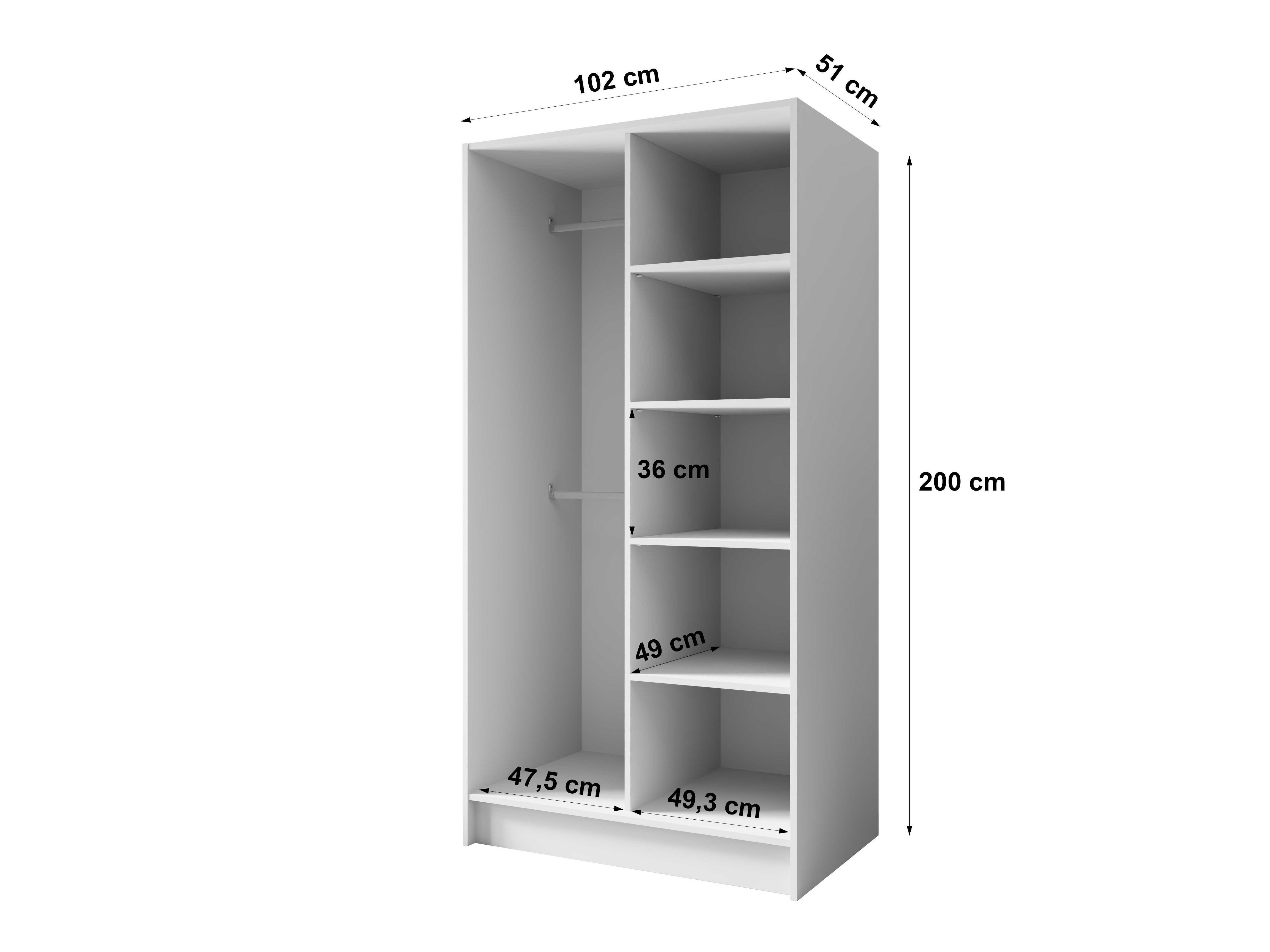 Kleiderschrank Arecibo 111