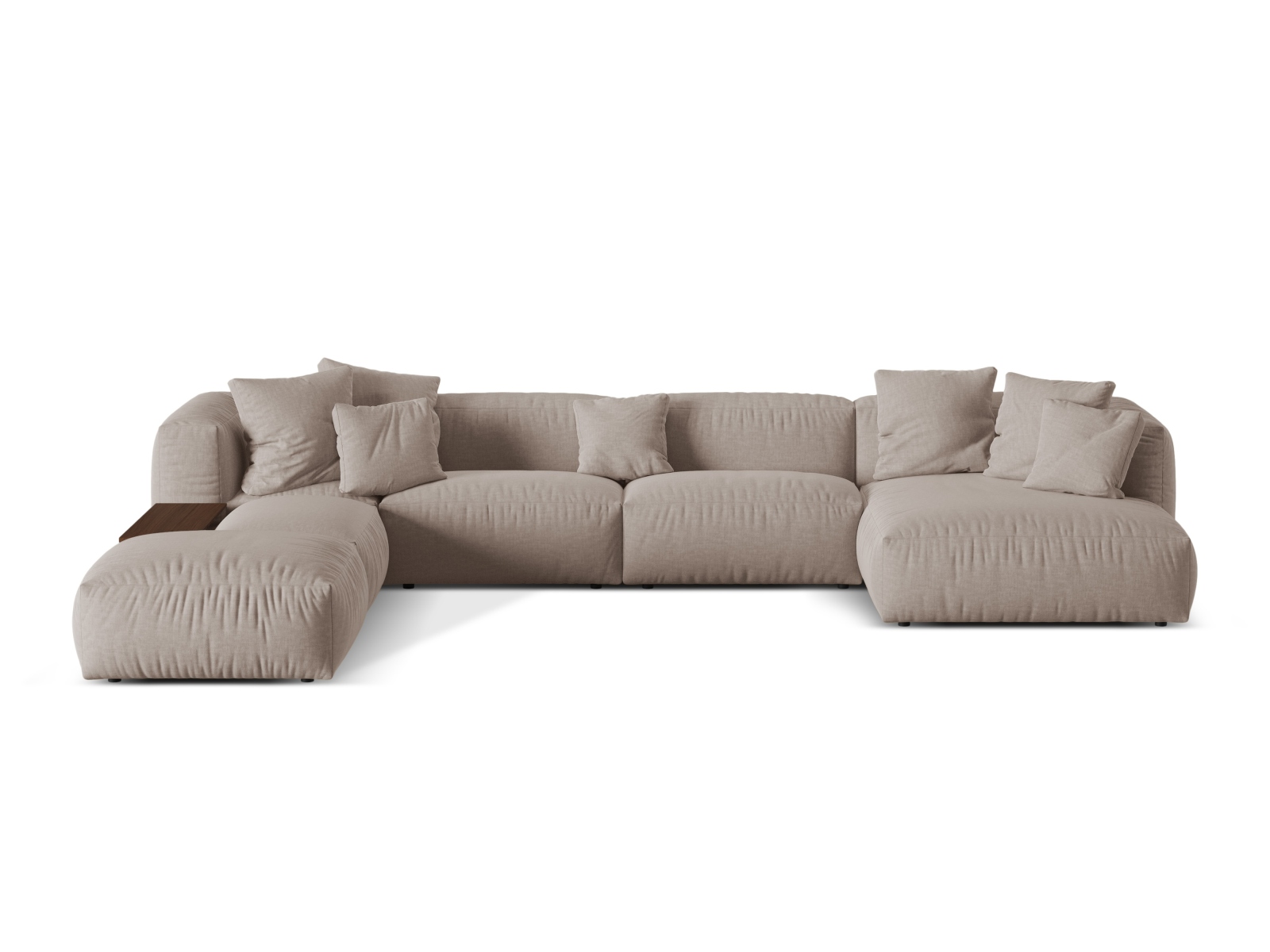 Modulares Ecksofa Sorcoro 124 (Boston Trufa)