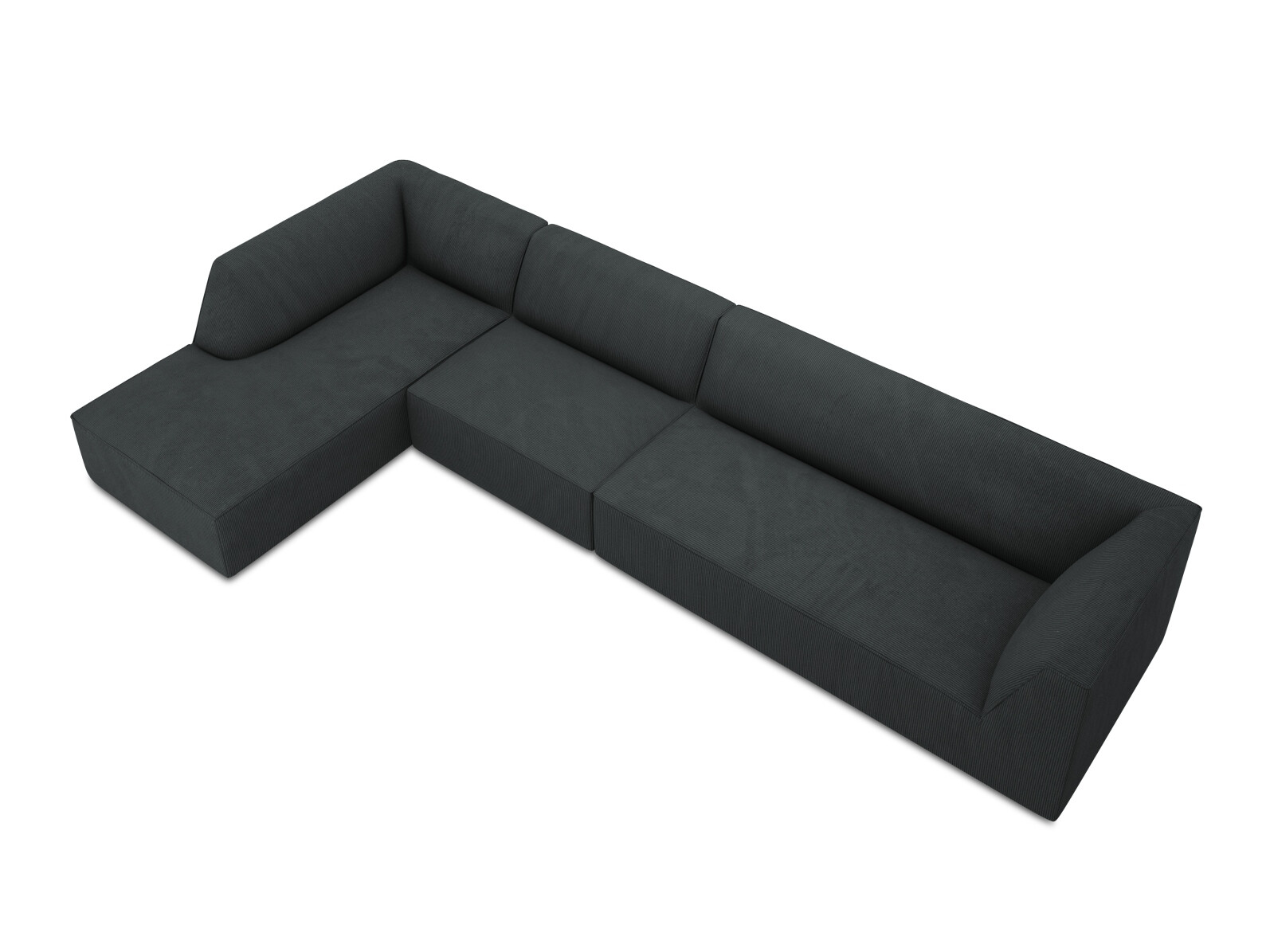 Ecksofa Vermaru 107 (Scala Schwarz)