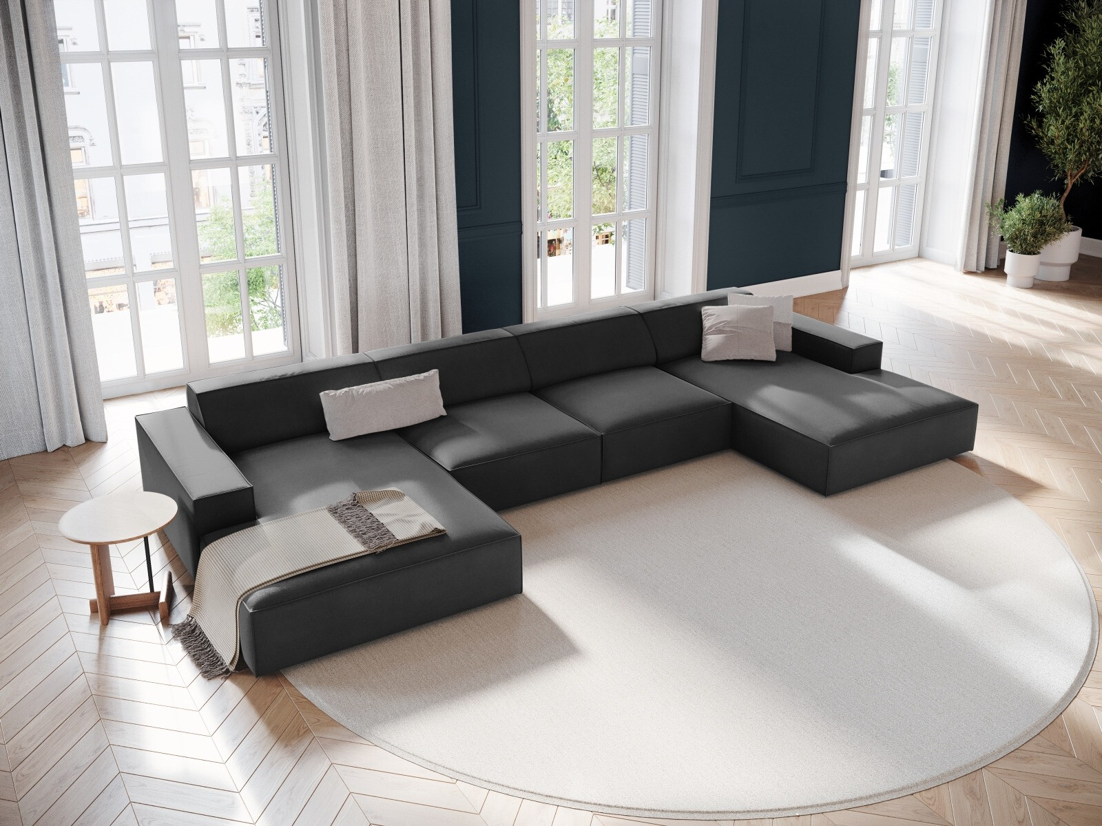 Modulares Ecksofa Lomcalu 122 (Bluvel 14)