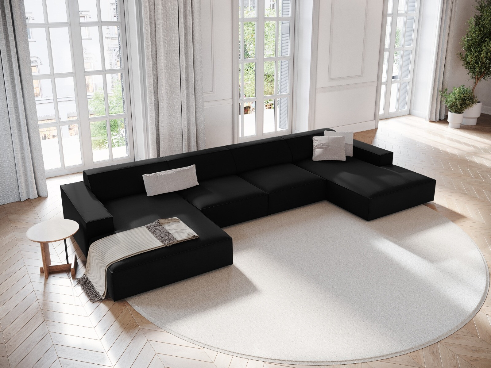Modulares Ecksofa Lomcalu 122 (Bluvel 19)