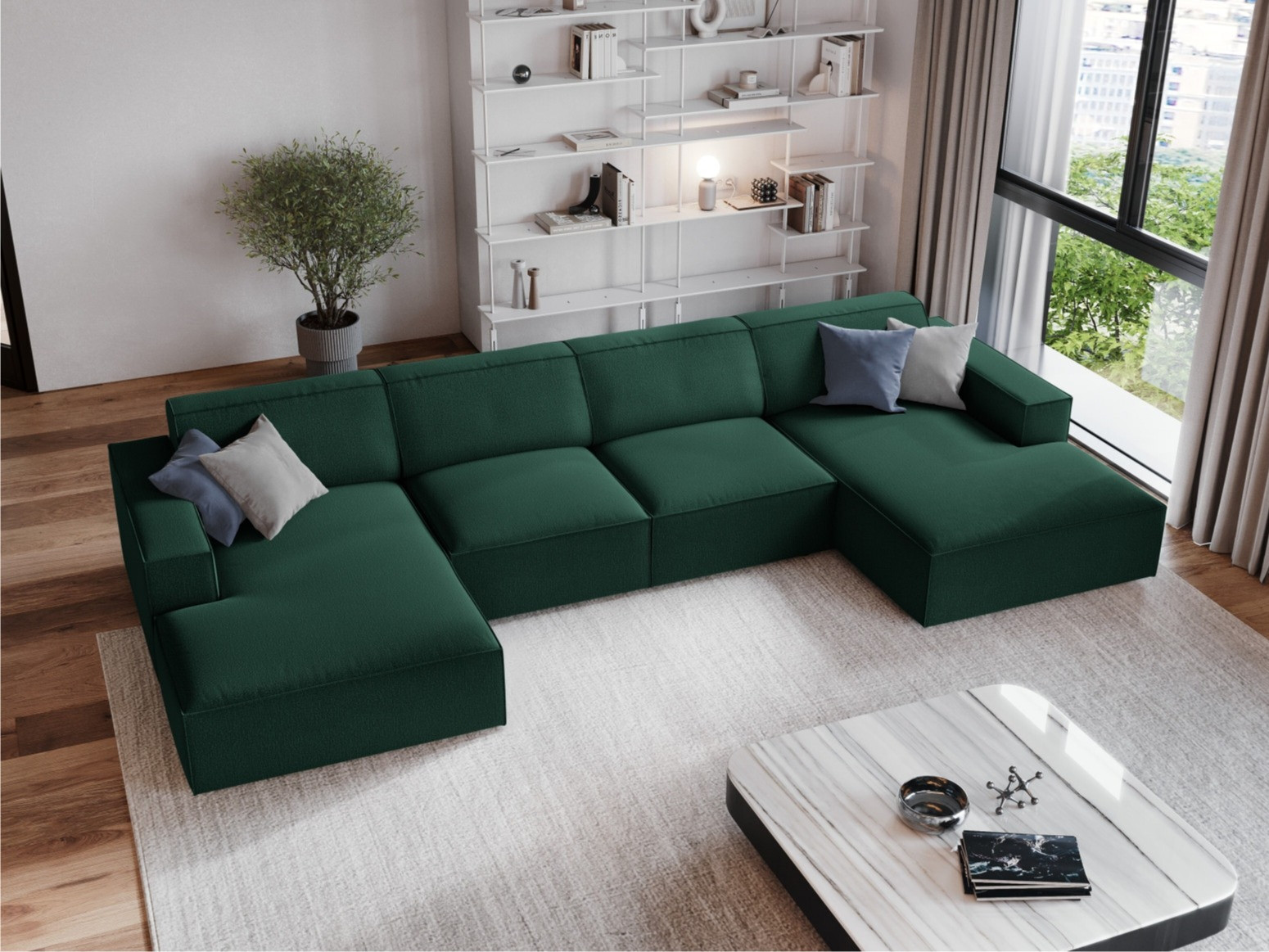Modulares Ecksofa Lomcalu 122 (Megan 359)