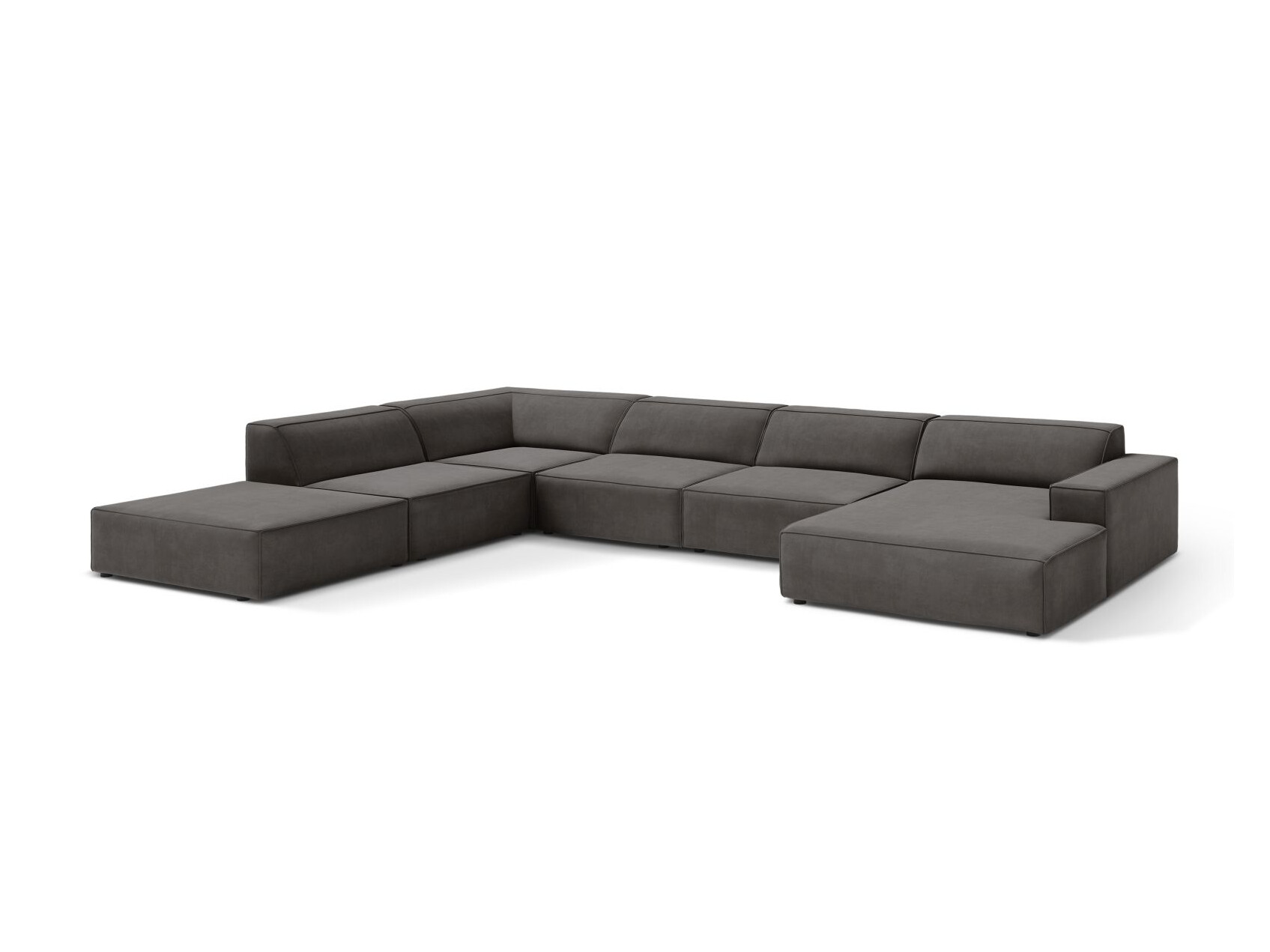Modulares Ecksofa Lomcalu 123 (Bluvel 13)
