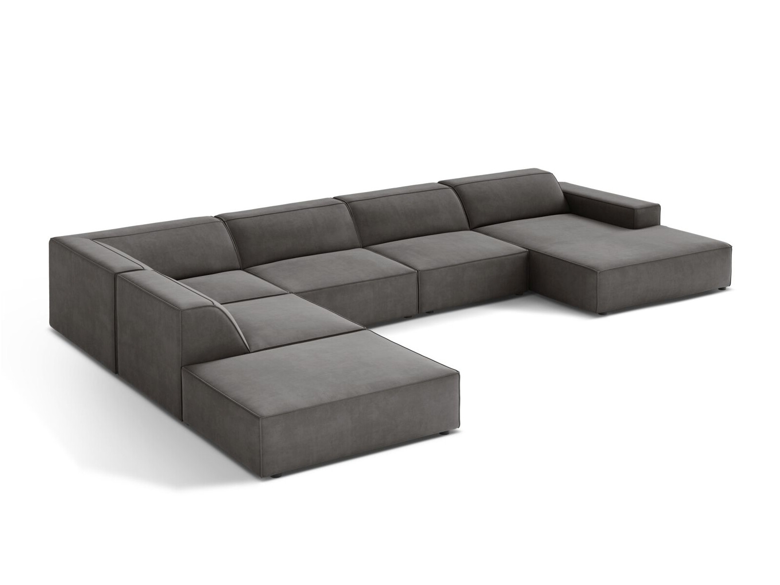 Modulares Ecksofa Lomcalu 123 (Bluvel 13)
