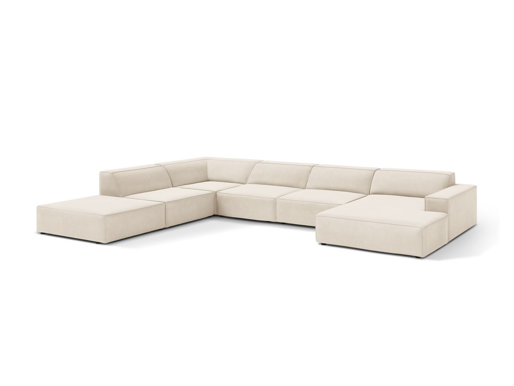 Modulares Ecksofa Lomcalu 123 (Bluvel 22)