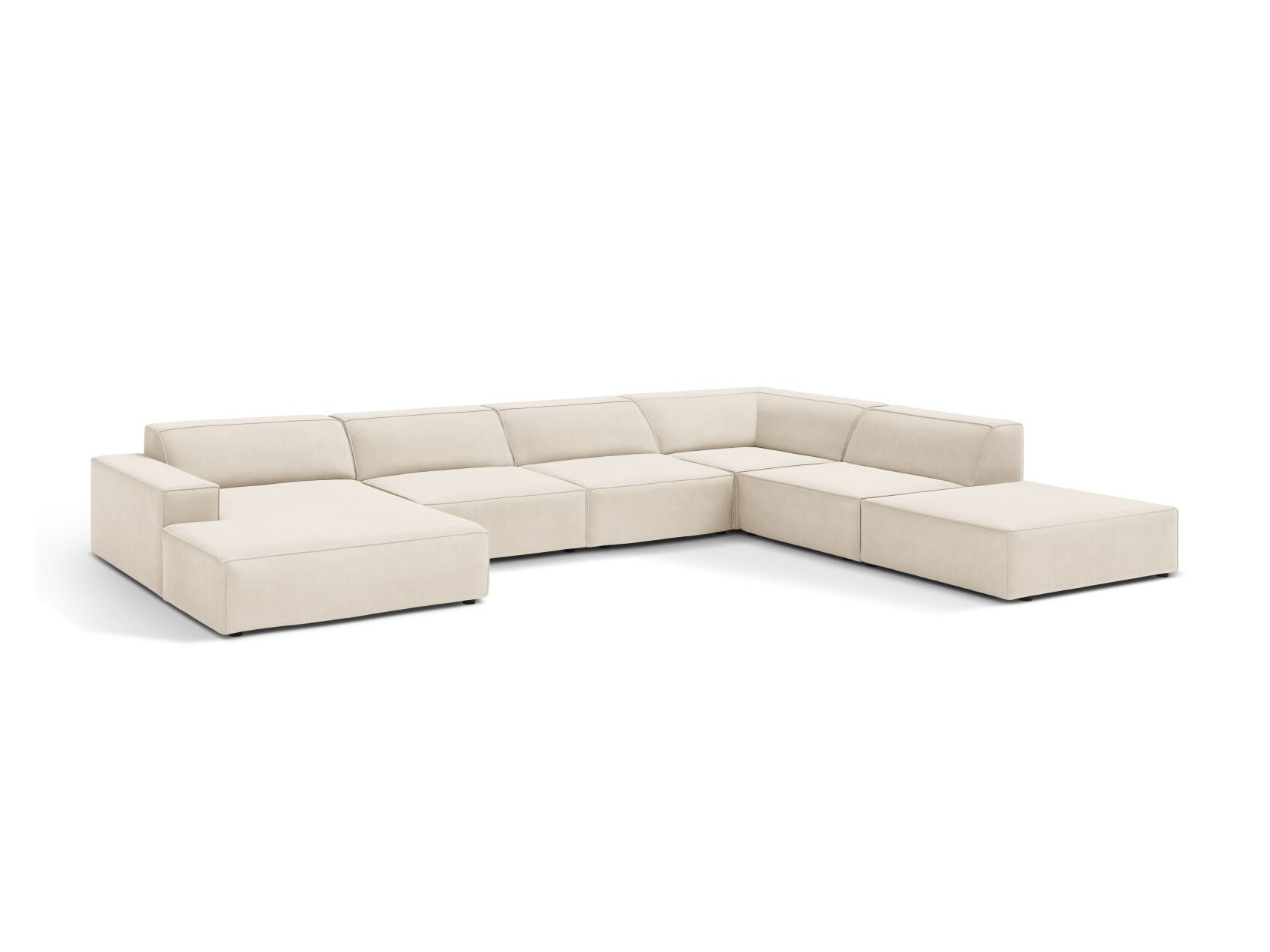 Modulares Ecksofa Lomcalu 123 (Bluvel 22)
