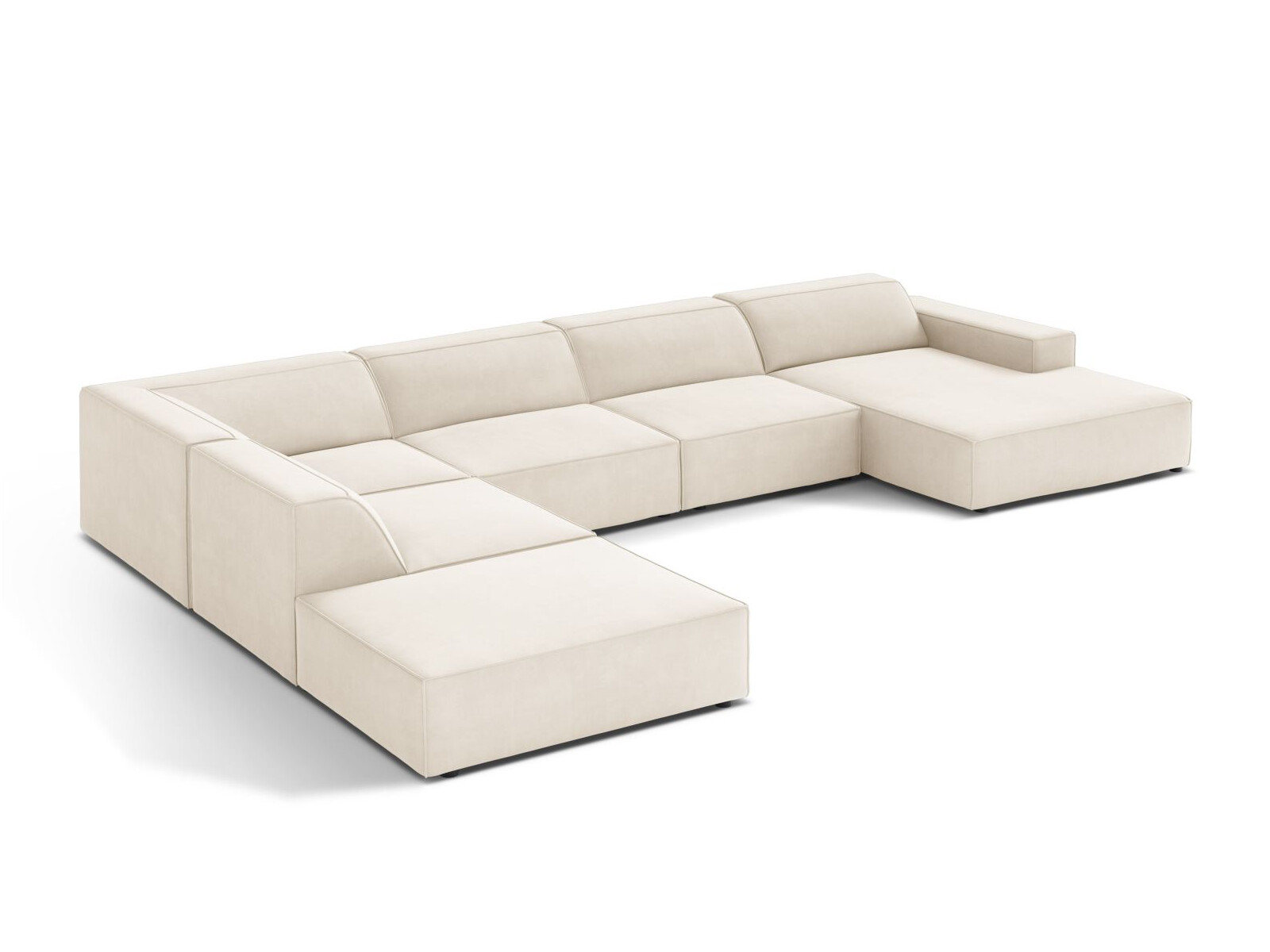 Modulares Ecksofa Lomcalu 123 (Bluvel 22)