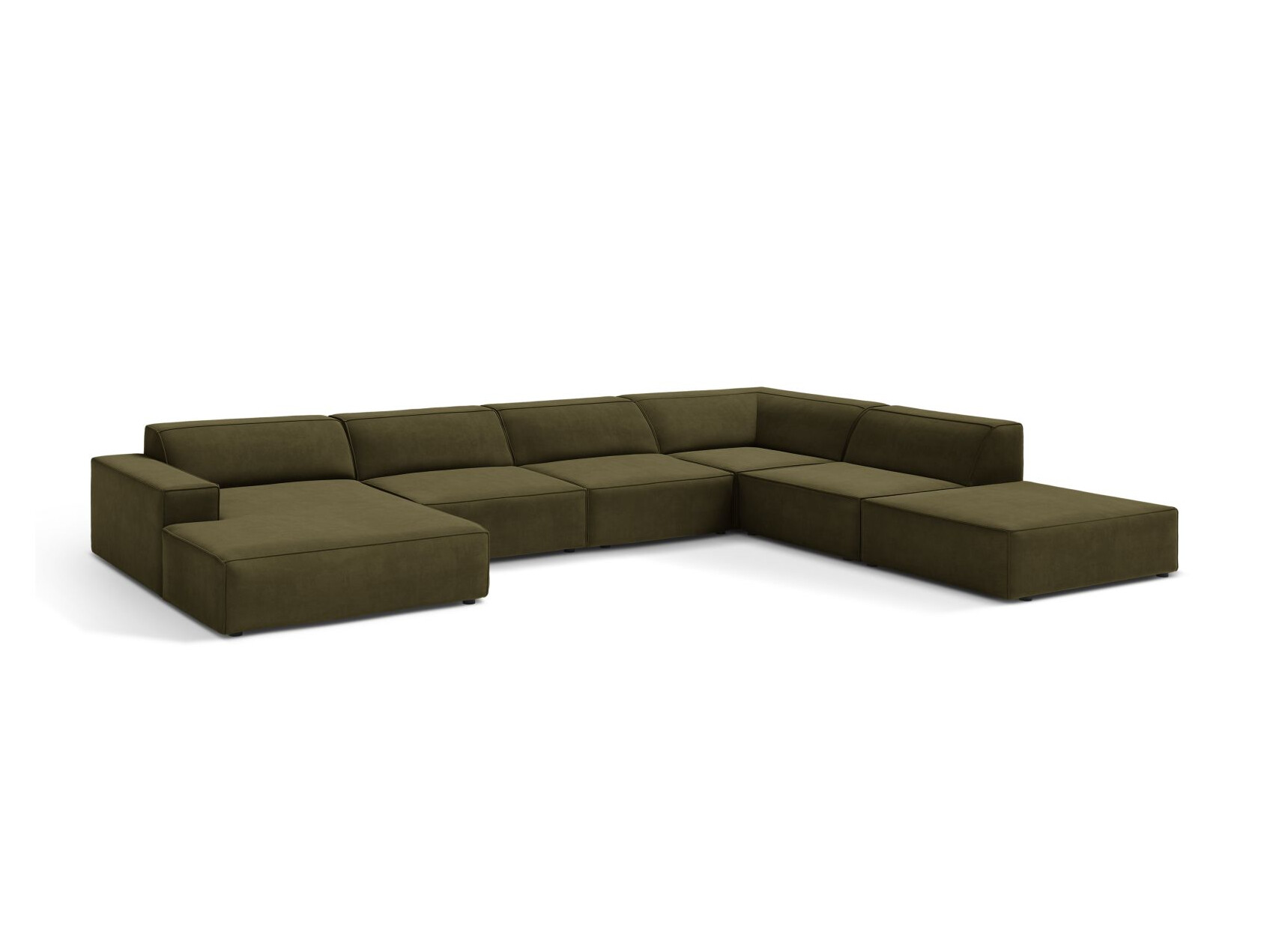 Modulares Ecksofa Lomcalu 123 (Bluvel 77)