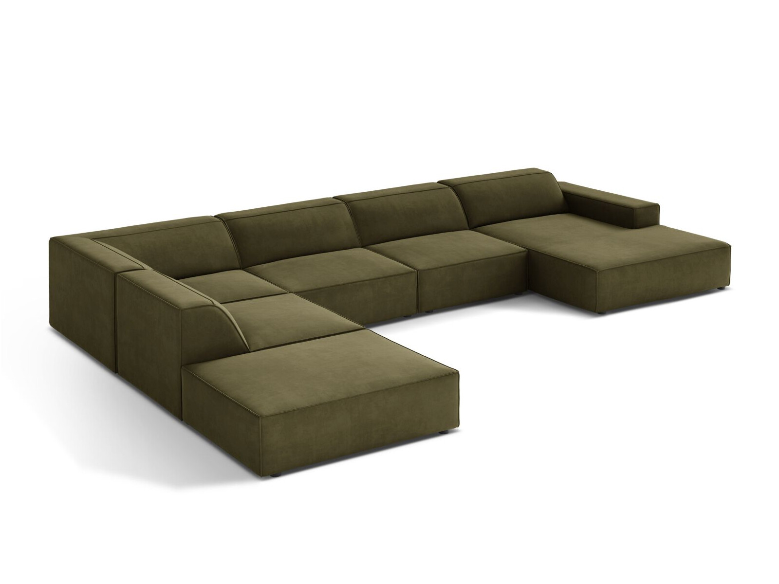 Modulares Ecksofa Lomcalu 123 (Bluvel 77)