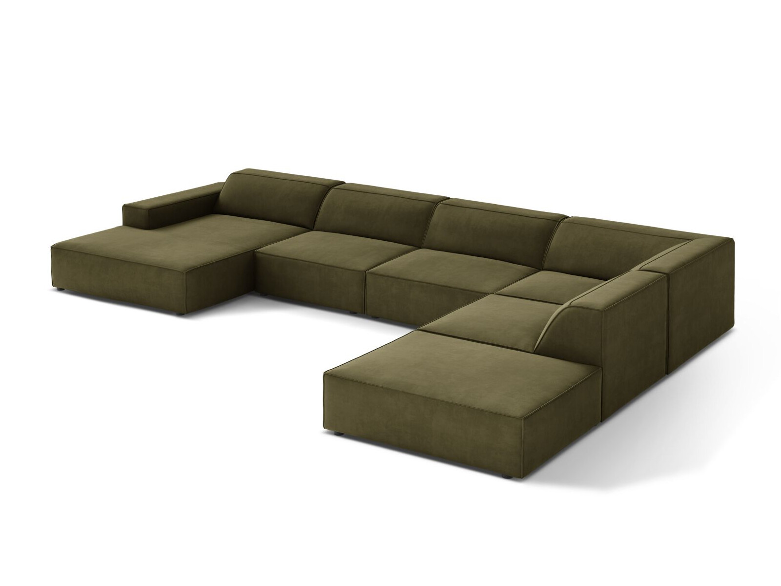 Modulares Ecksofa Lomcalu 123 (Bluvel 77)