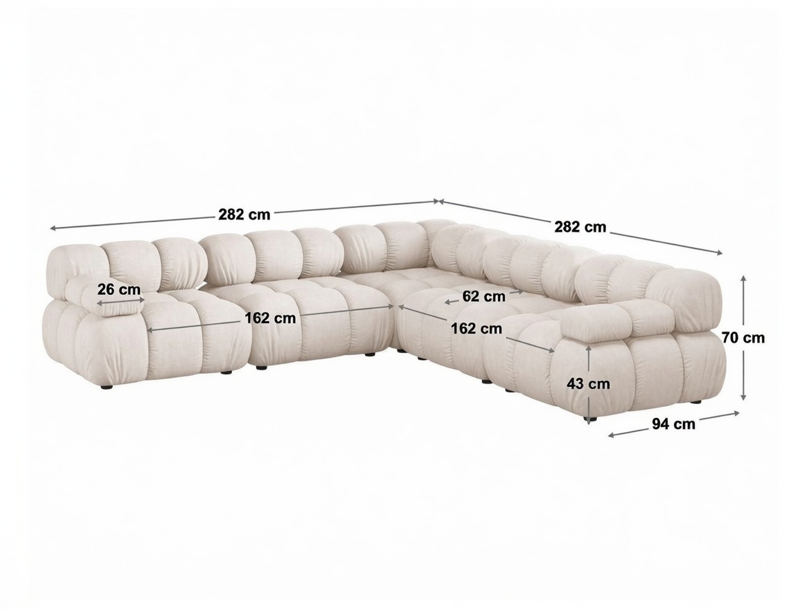 Modulares Ecksofa Caltenu 114 (Liberty 02)