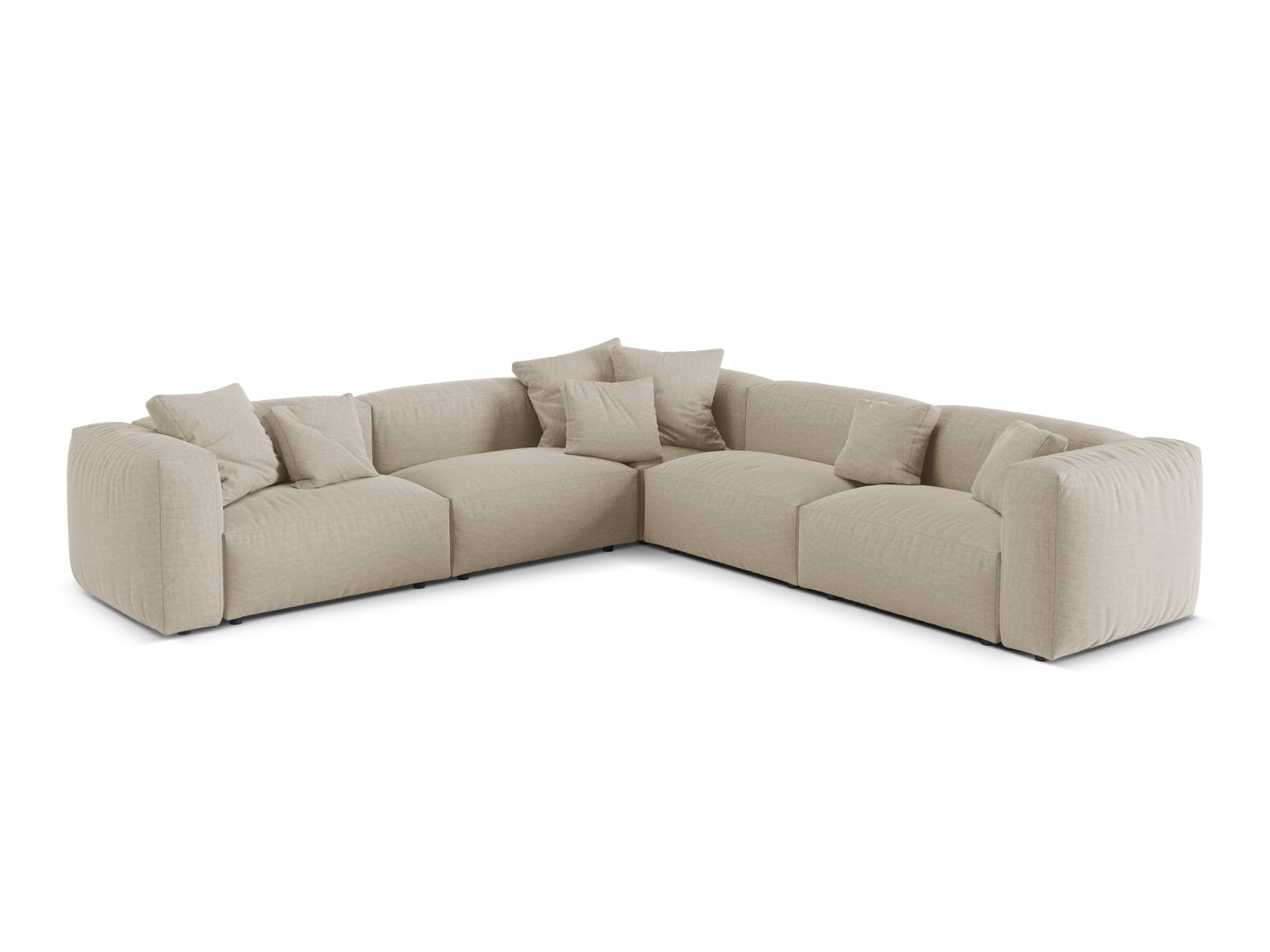 Modulares Ecksofa Sorcoro 130 (Boston Toffee)